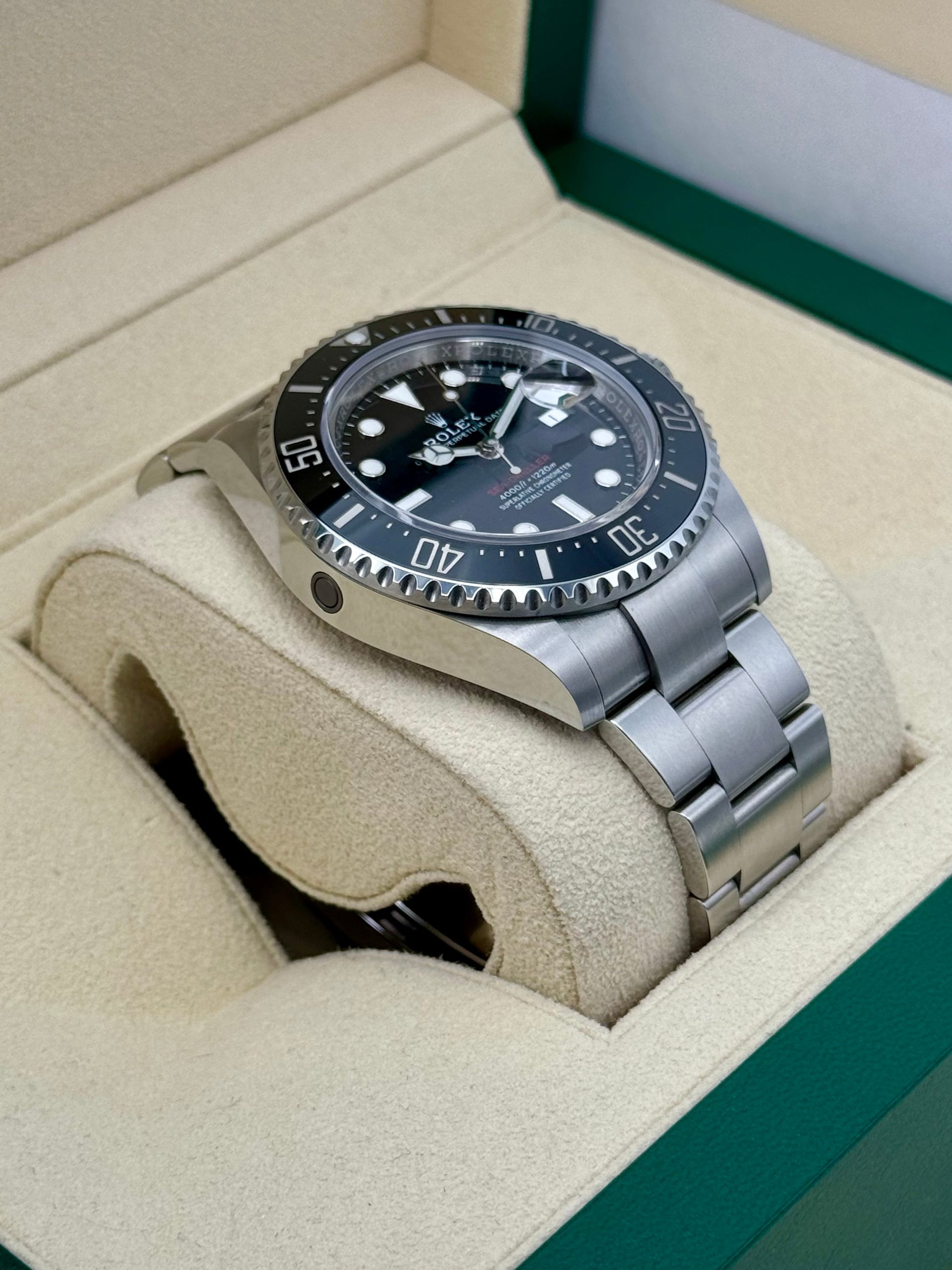 2022 Rolex Sea-Dweller 43mm 126600 Stainless Steel Black Dial - Image 6