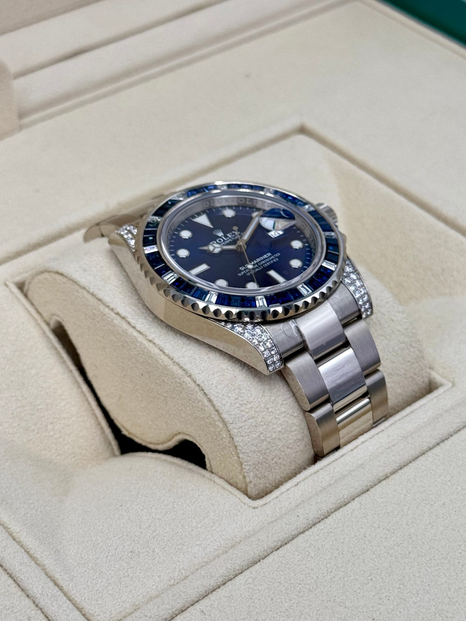2020 Rolex Submariner 40mm 116659SABR White Gold Blue Dial - Image 6