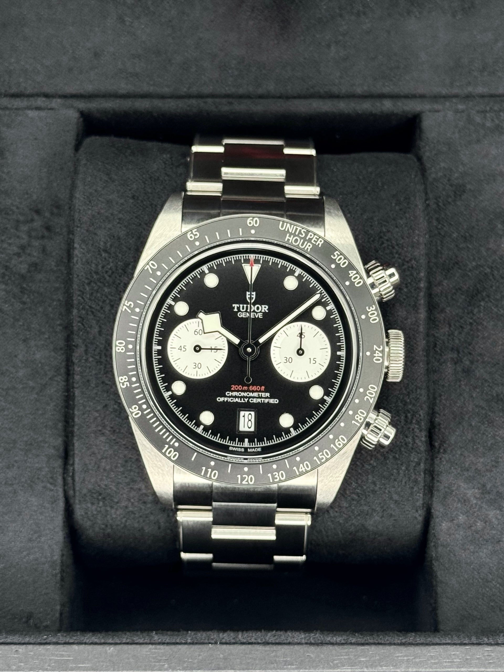 2022 Tudor Black Bay Chrono 41mm 79360N Black Dial
