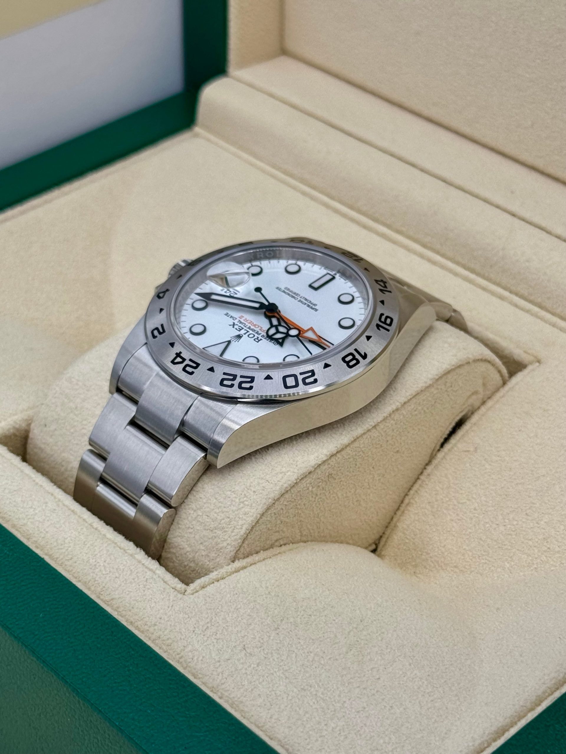 NEW 2025 Rolex Explorer II 42mm 226570 Polar White Dial - Image 5