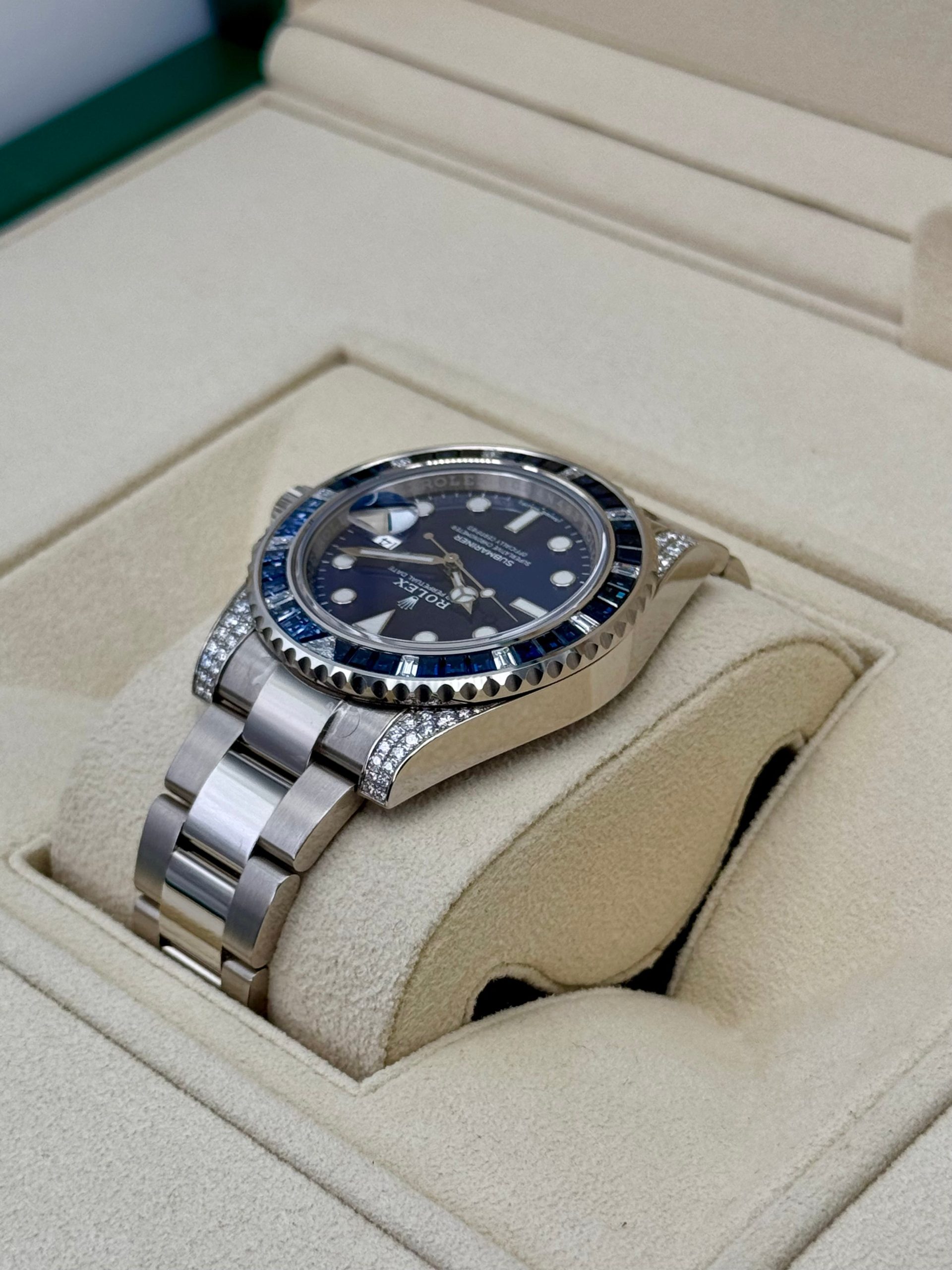 2020 Rolex Submariner 40mm 116659SABR White Gold Blue Dial - Image 7
