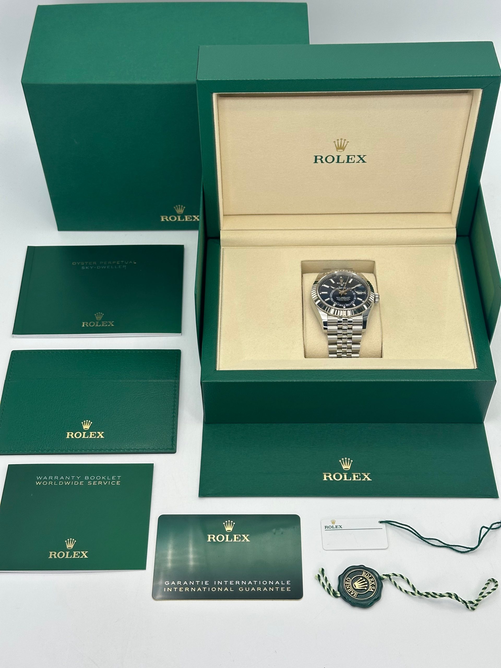 NEW 2025 Rolex Sky-Dweller 42mm 336934 Jubilee Blue Dial - Image 10