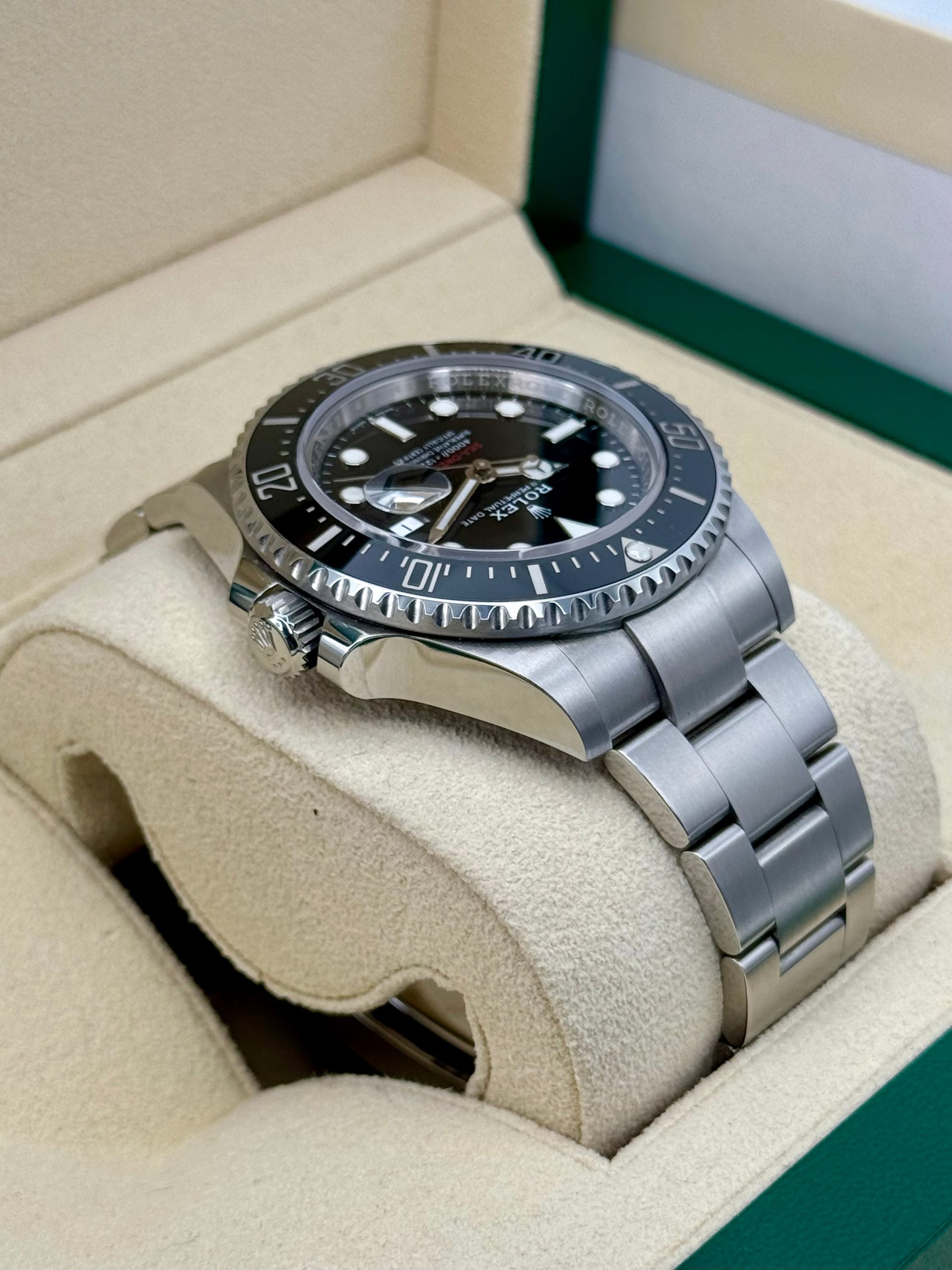 2022 Rolex Sea-Dweller 43mm 126600 Stainless Steel Black Dial - Image 8
