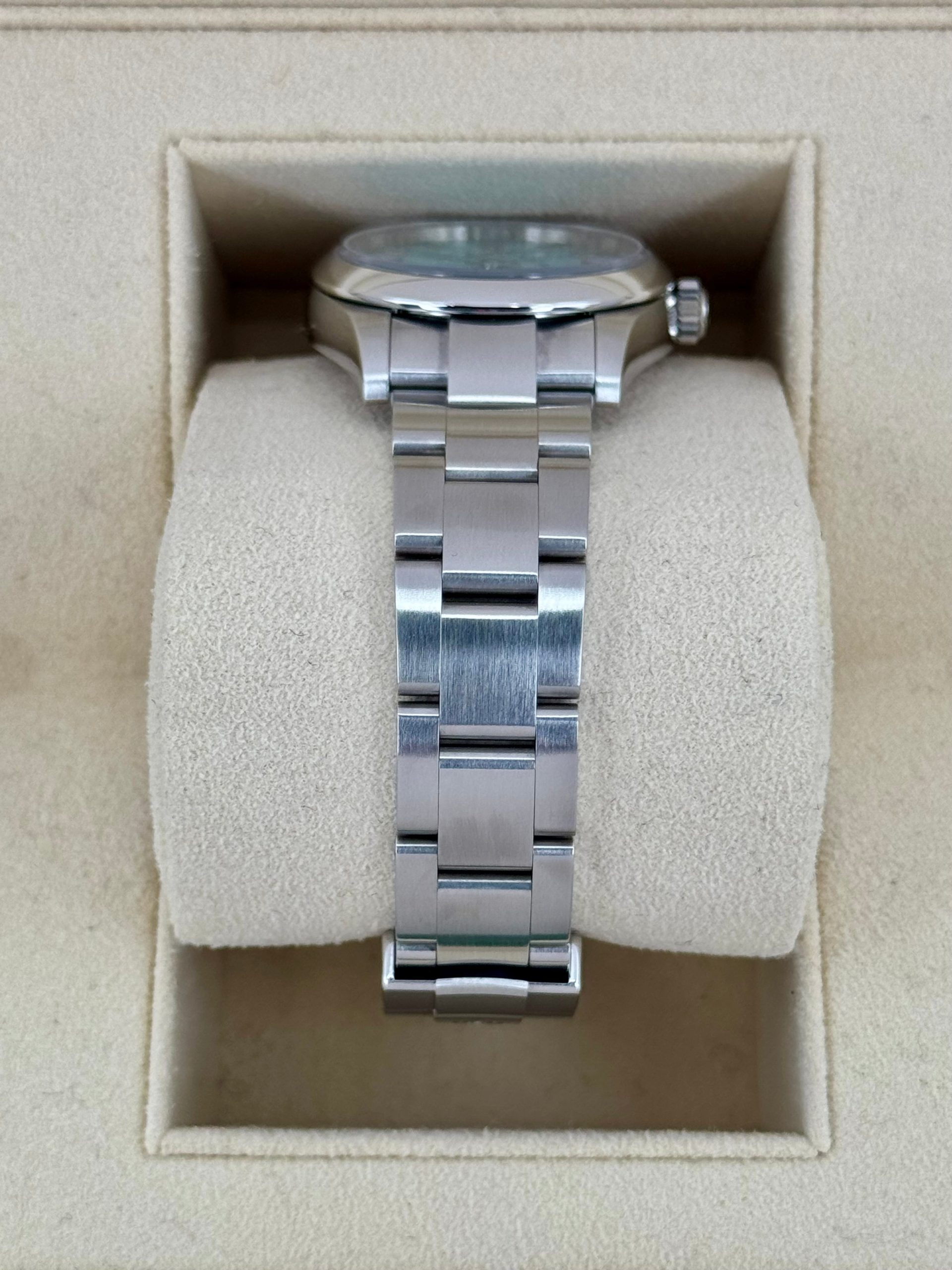 2021 Rolex Oyster Perpetual 31mm 277200 Turquoise Tiffany Blue Dial - Image 3