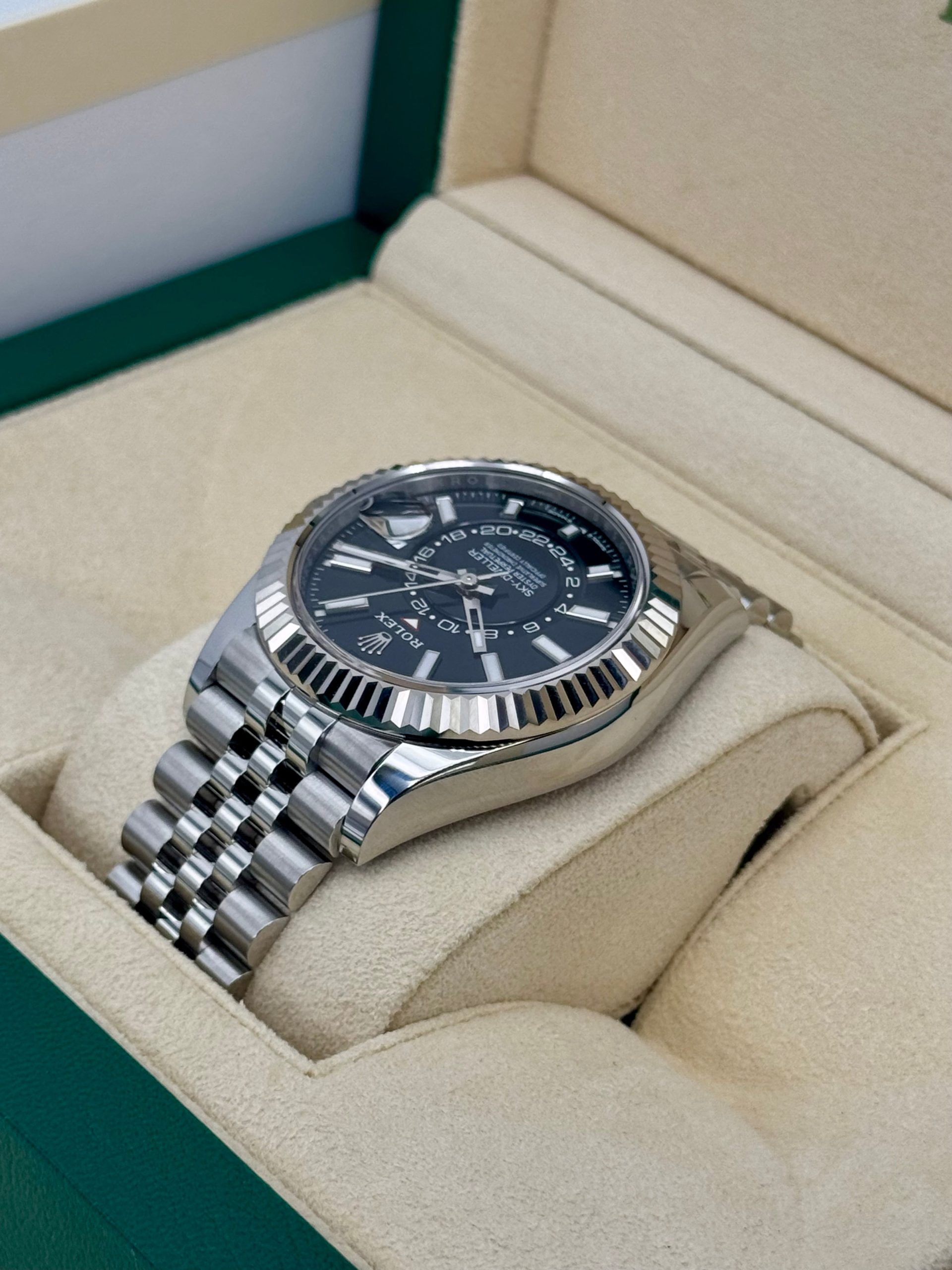 NEW 2025 Rolex Sky-Dweller 42mm 336934 Jubilee Black Dial - Image 7