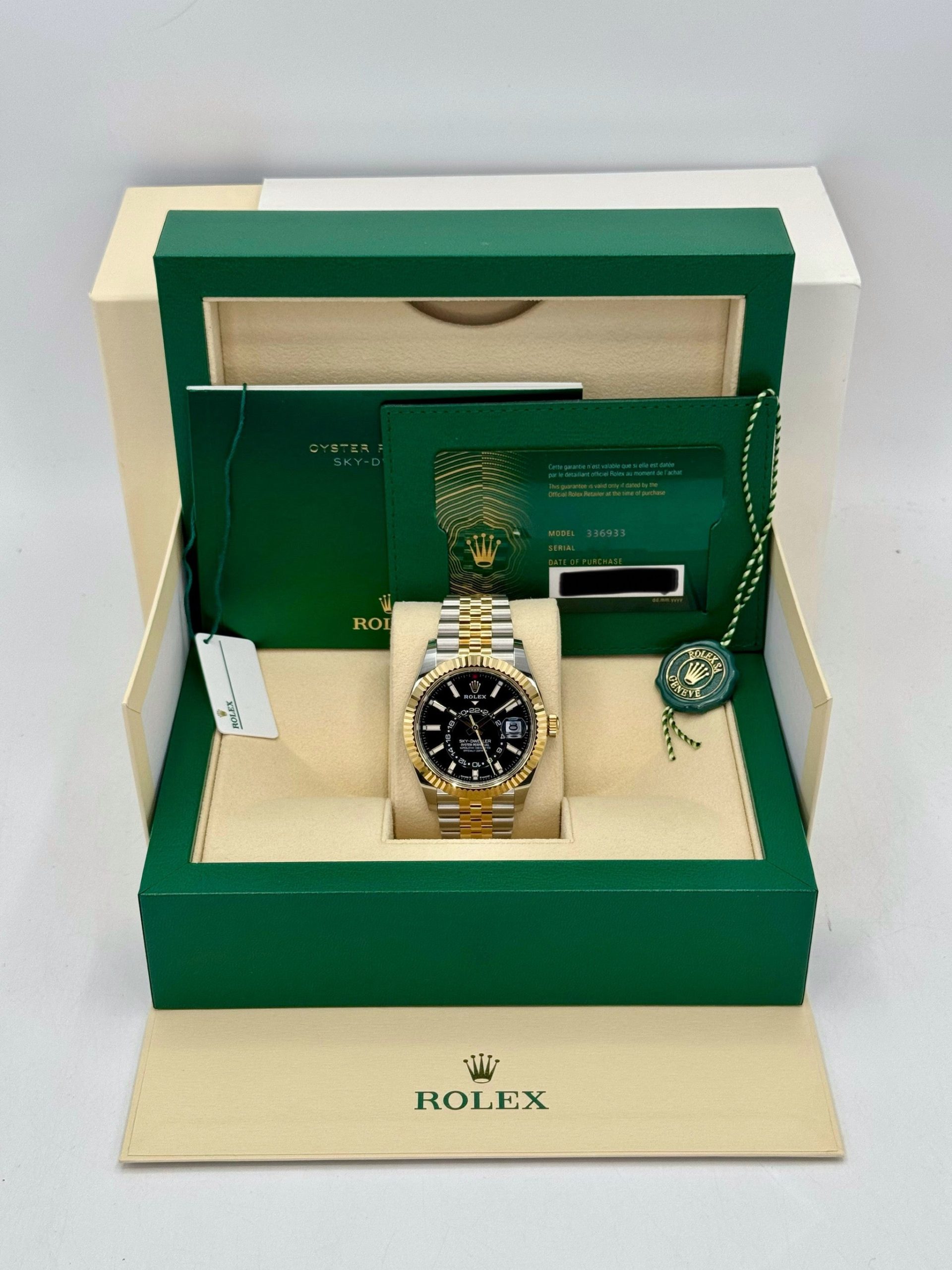NEW 2025 Rolex Sky-Dweller 42mm 336933 Jubilee Black Dial - Image 8