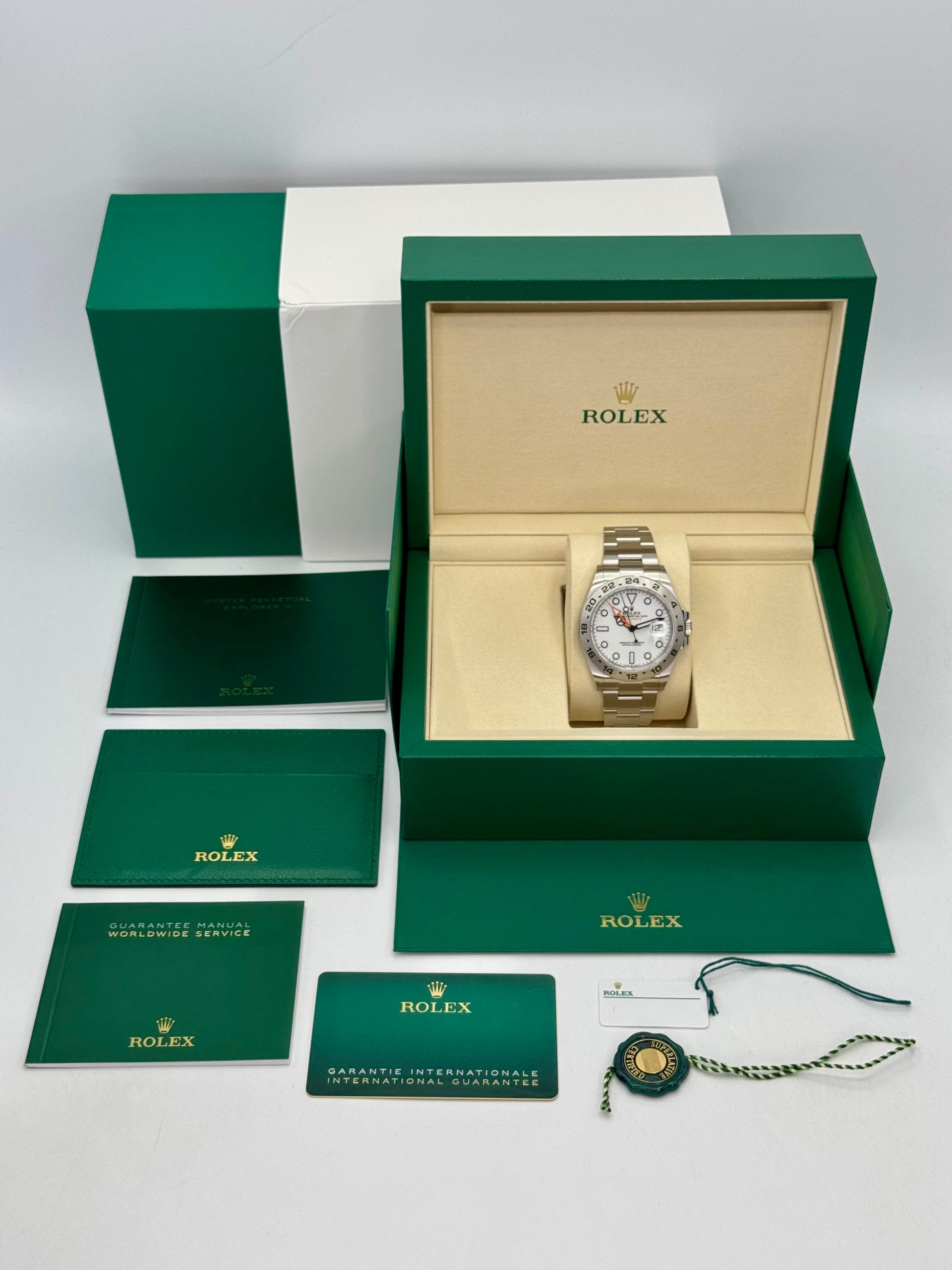 NEW 2025 Rolex Explorer II 42mm 226570 Polar White Dial - Image 10