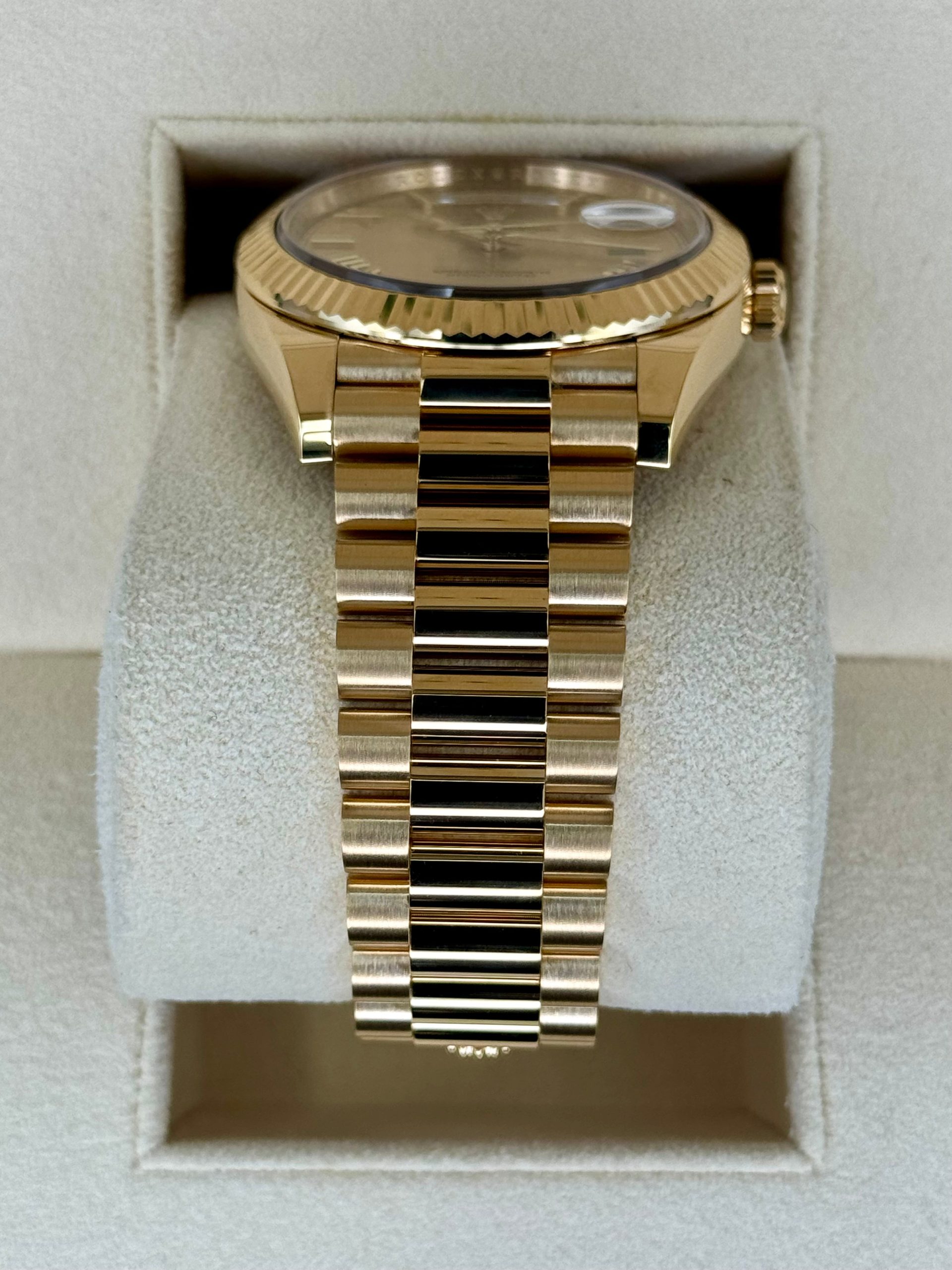 2023 Rolex Day-Date 40mm 228238 Presidential Champagne Dial - Image 3