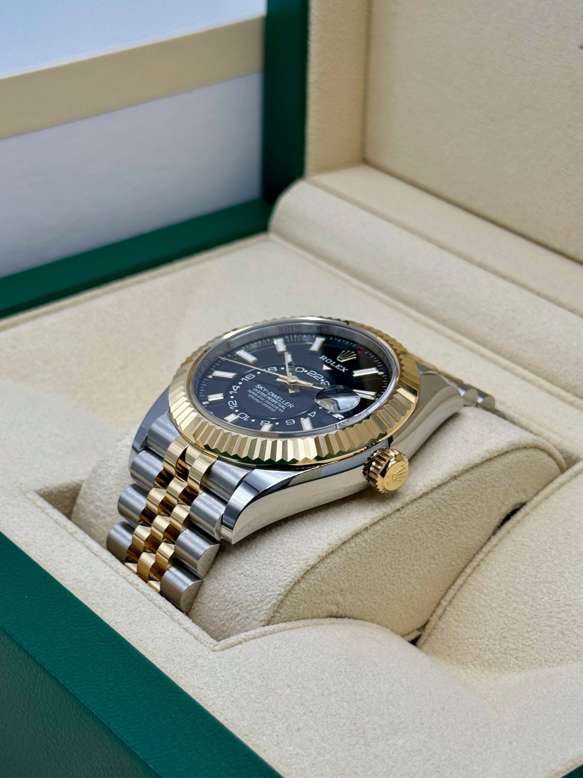NEW 2025 Rolex Sky-Dweller 42mm 336933 Jubilee Black Dial - Image 6
