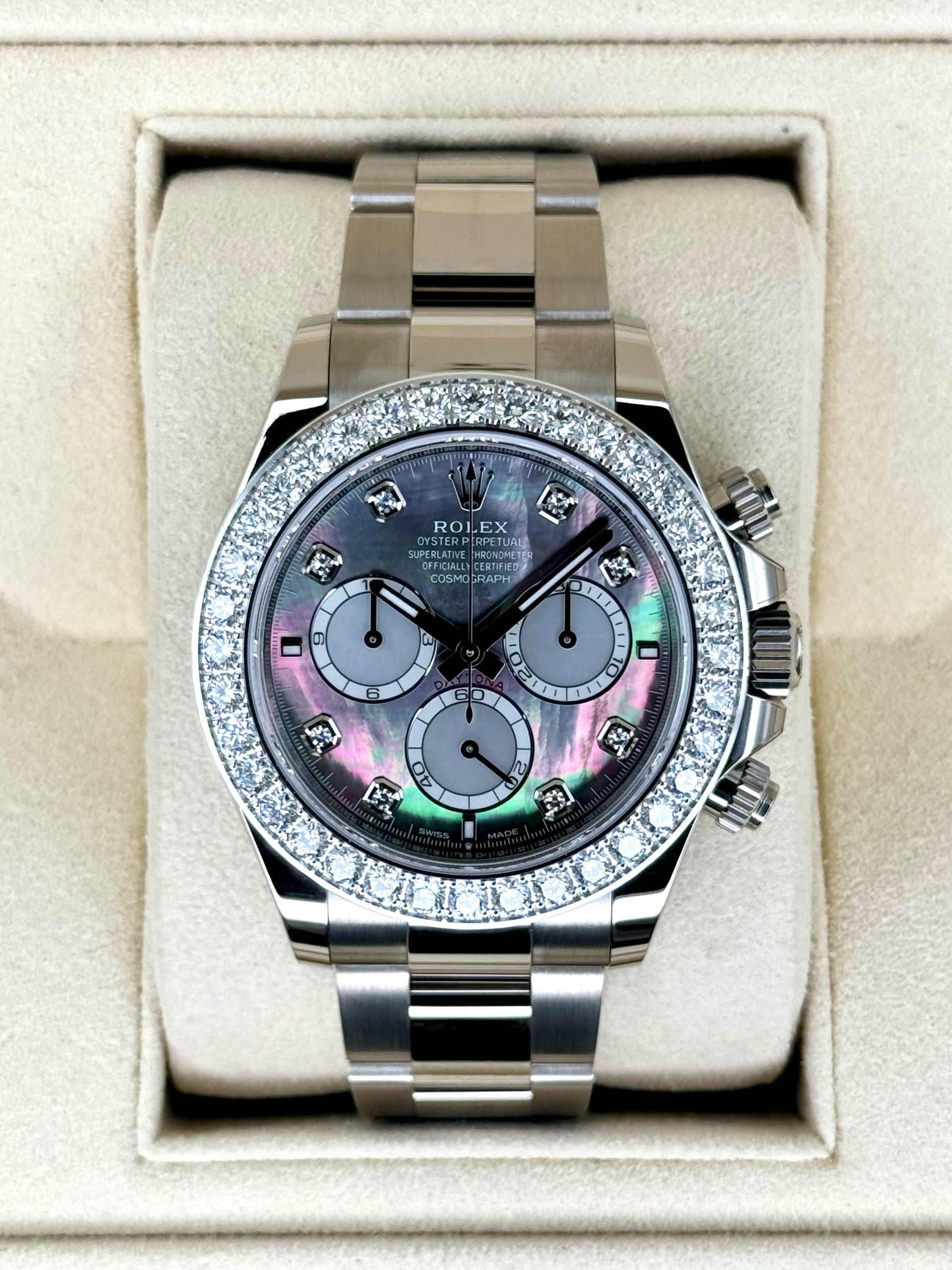 NEW 2024 Rolex Daytona 40mm 126579RBR Mother of Pearl Diamond Dial