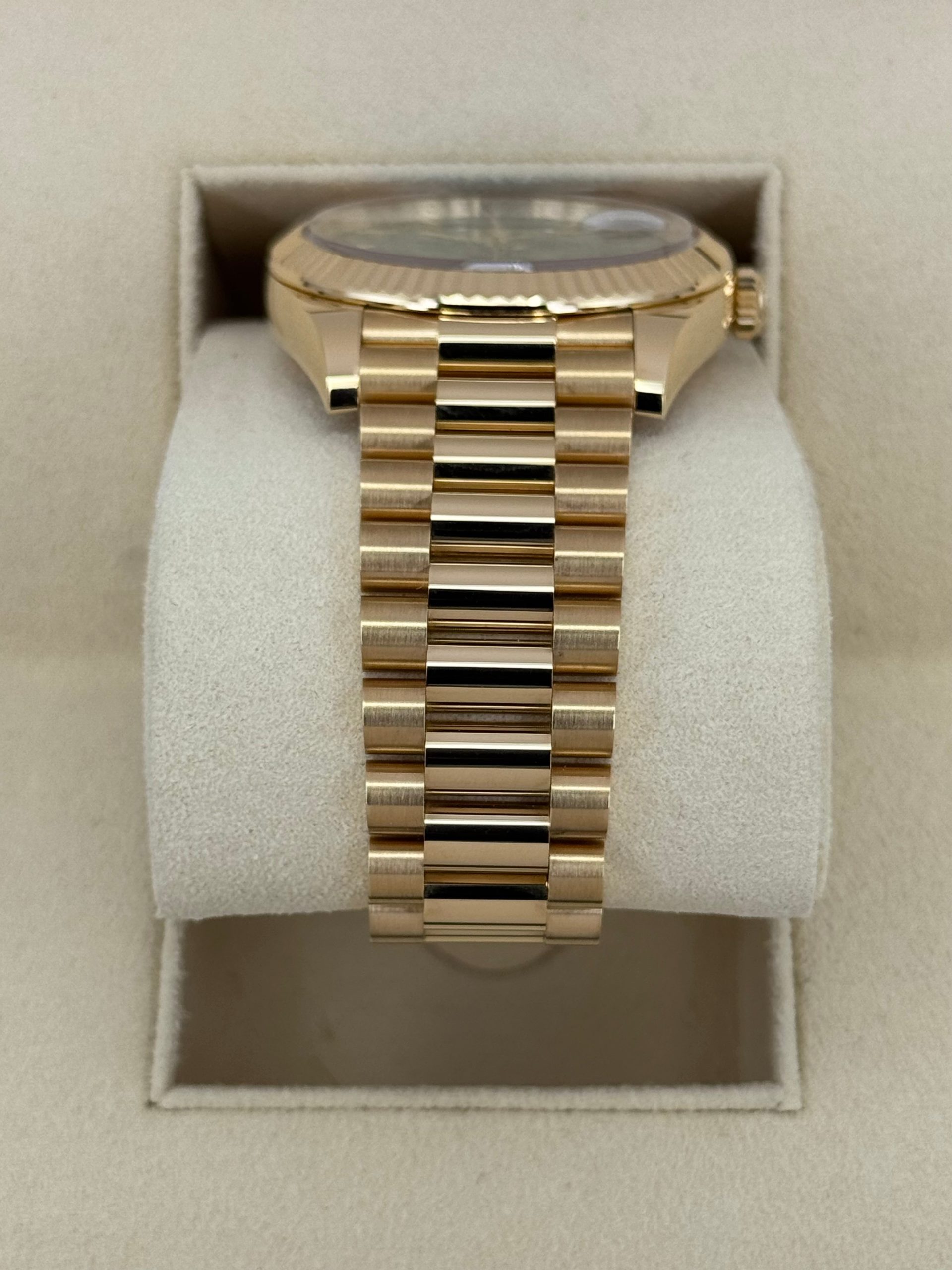 2023 Rolex Day-Date 40mm 228238 Arabic Calendar Green Dial - Image 4