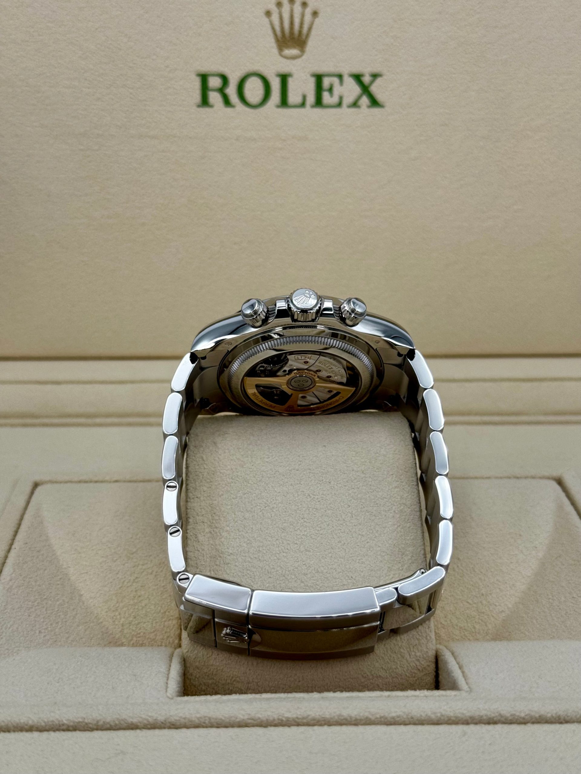 NEW Rolex Daytona 40mm 126506 Platinum Ice Blue Diamond Baguette Dial - Image 9