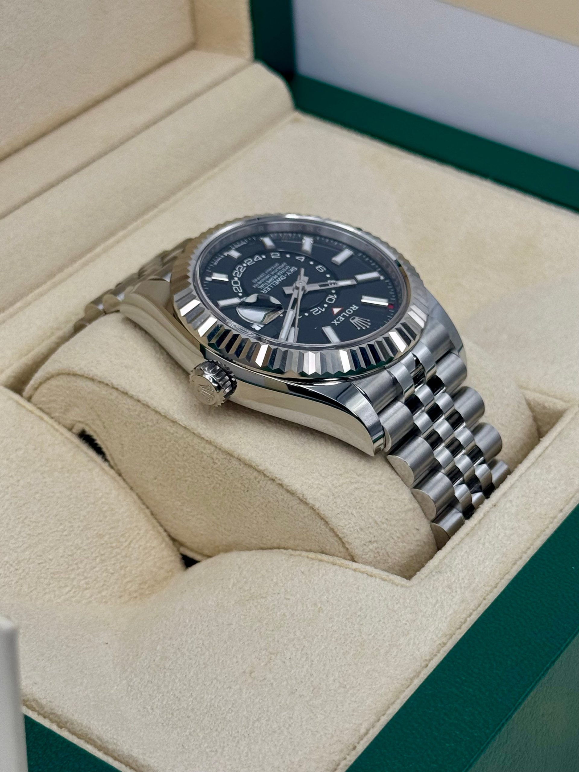 NEW 2025 Rolex Sky-Dweller 42mm 336934 Jubilee Black Dial - Image 8