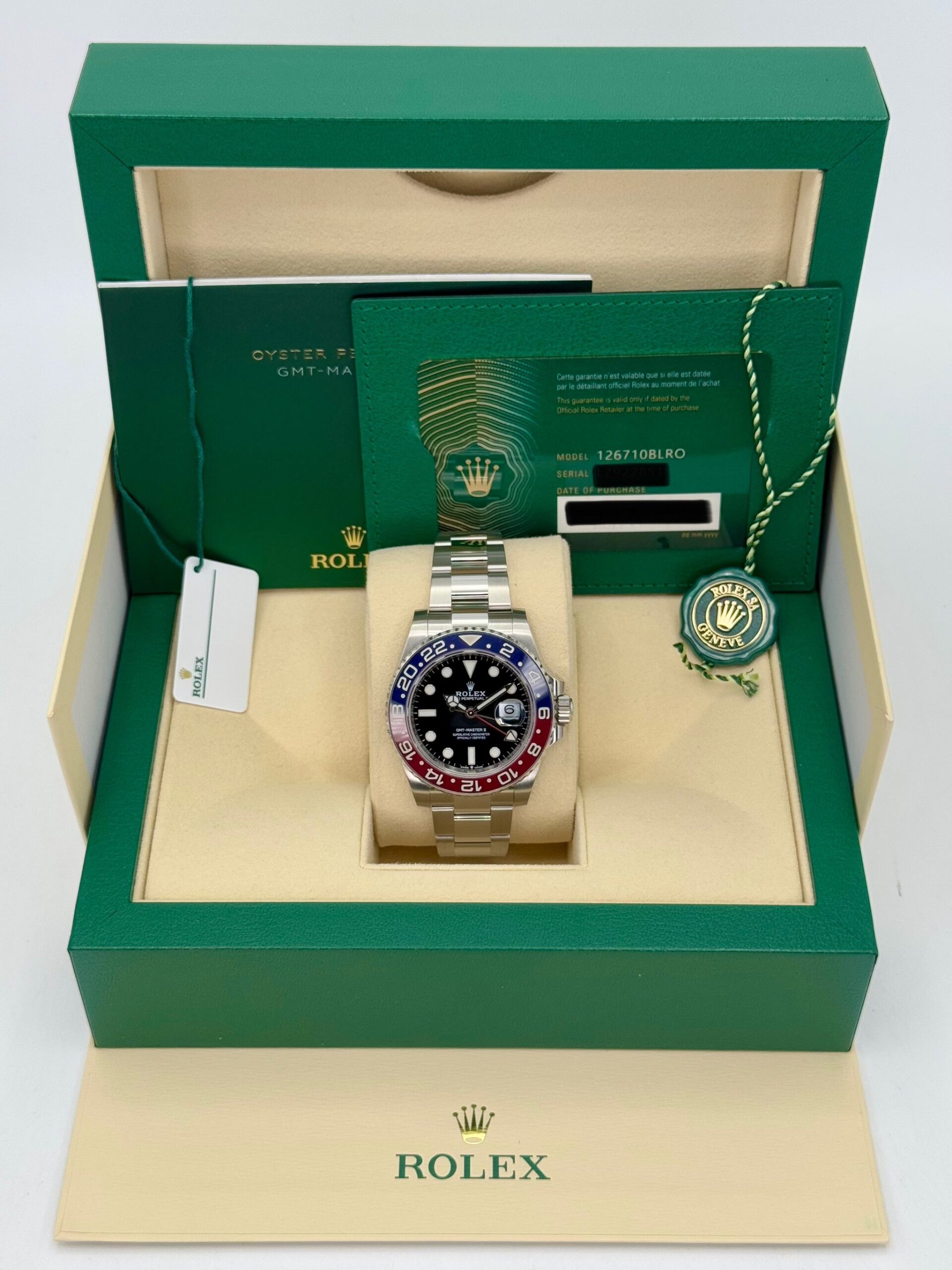 2022 Rolex GMT-Master II "Pepsi" 40mm 126710BLRO Oyster - Image 9