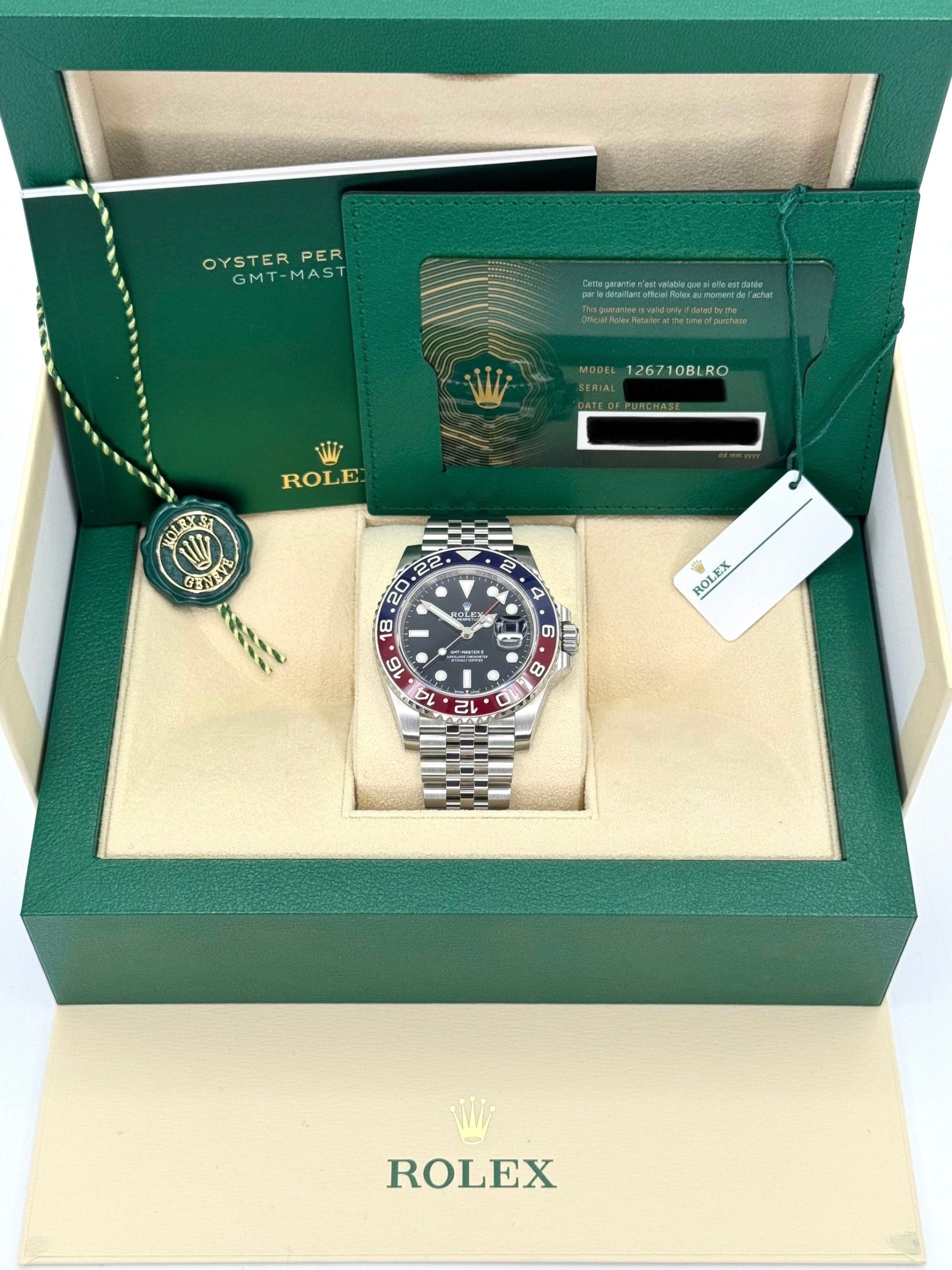 NEW 2024 Rolex GMT-Master II "Pepsi" 40mm 126710BLRO Jubilee - Image 9