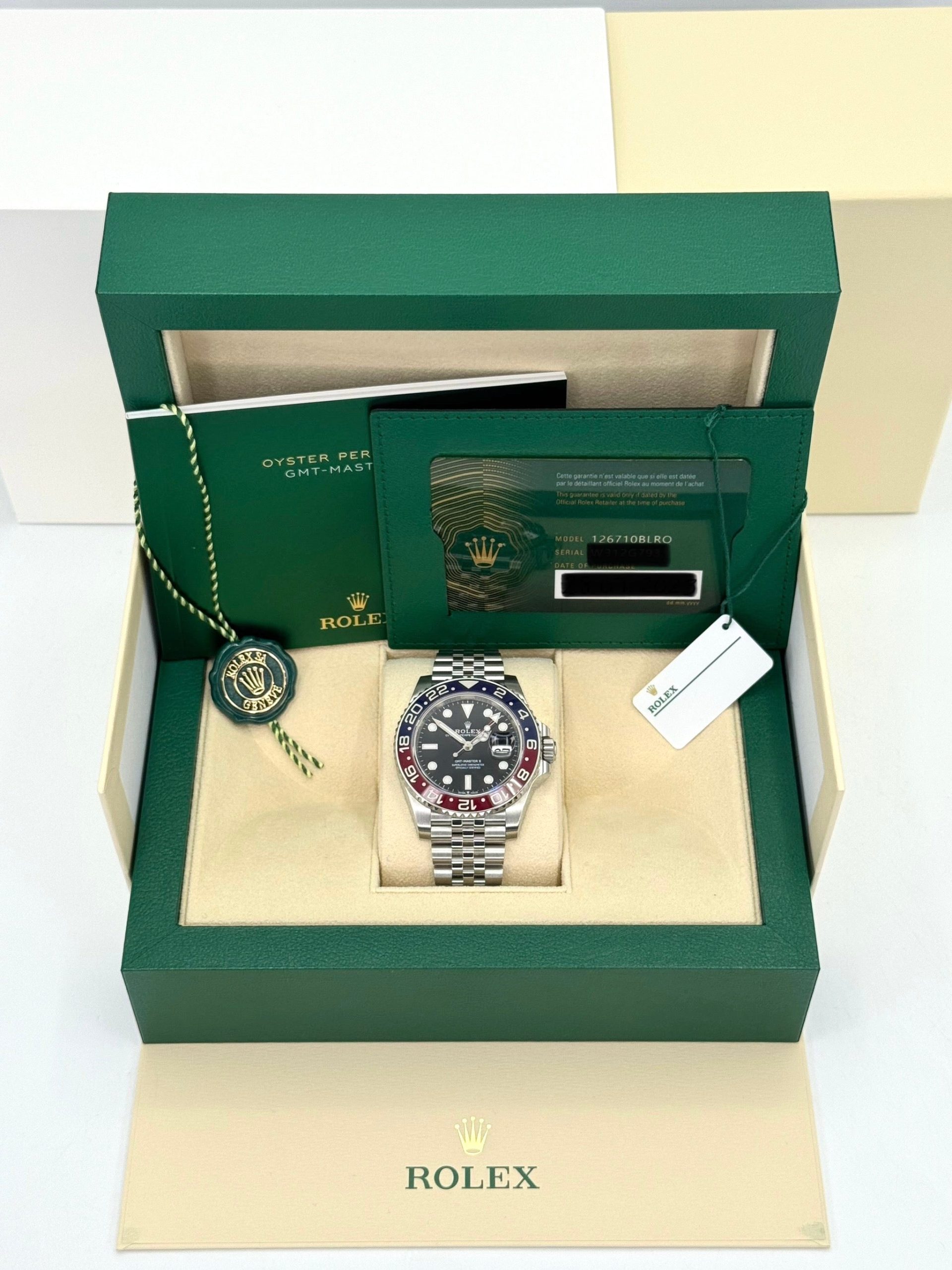 NEW 2024 Rolex GMT-Master II "Pepsi" 40mm 126710BLRO Jubilee - Image 10
