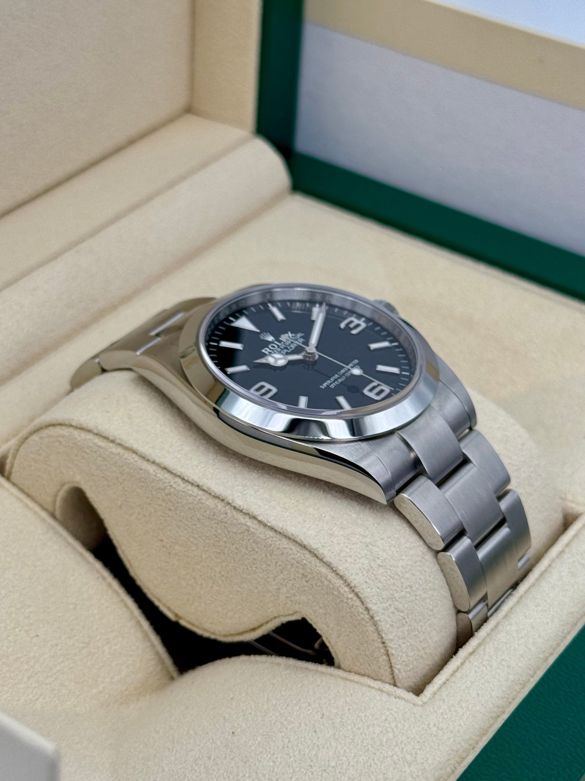 NEW 2023 Rolex Explorer 40mm 224270 Black Dial - Image 6