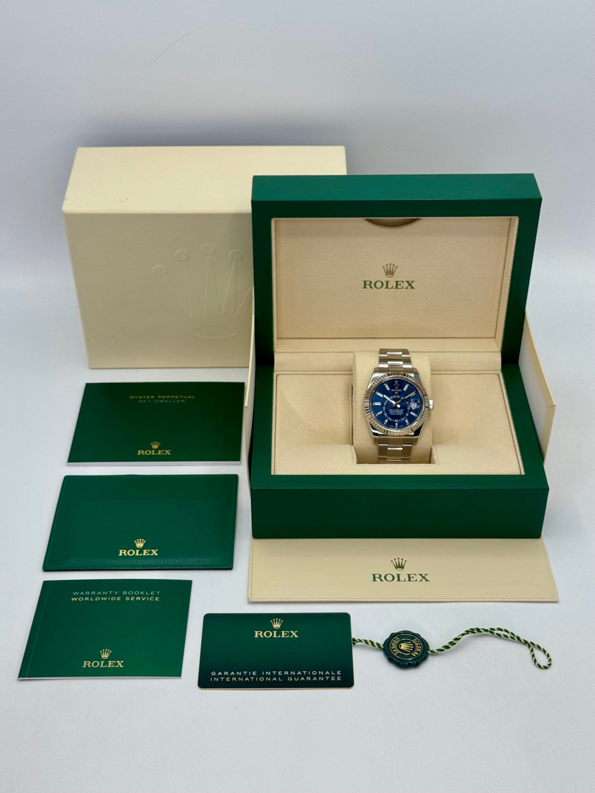 2023 Rolex Sky-Dweller 42mm 326934 Oyster Blue Dial - Image 9