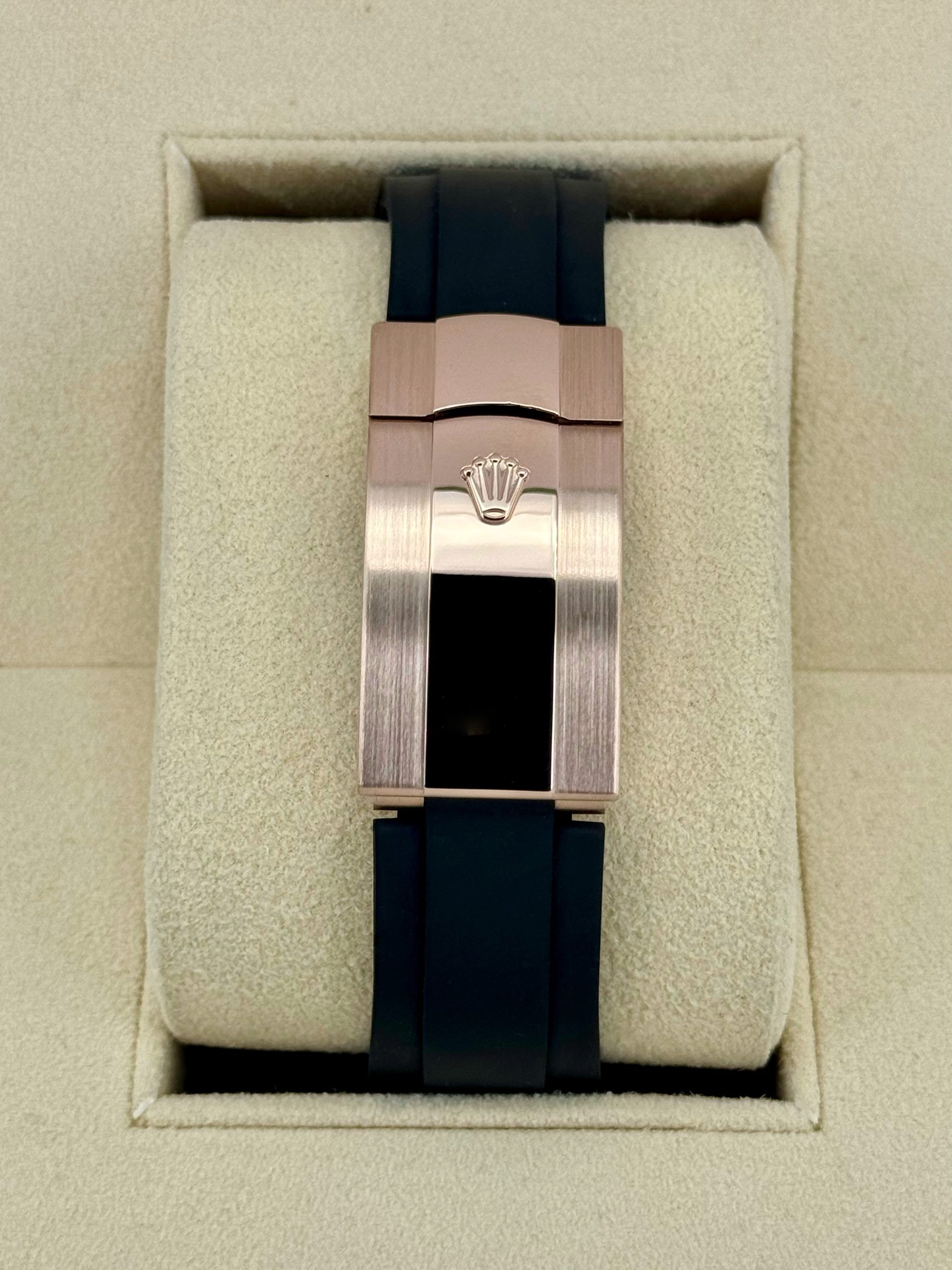 2022 Rolex Sky-Dweller 42mm 326235 Rose Gold Oysterflex Chocolate Dial - Image 2