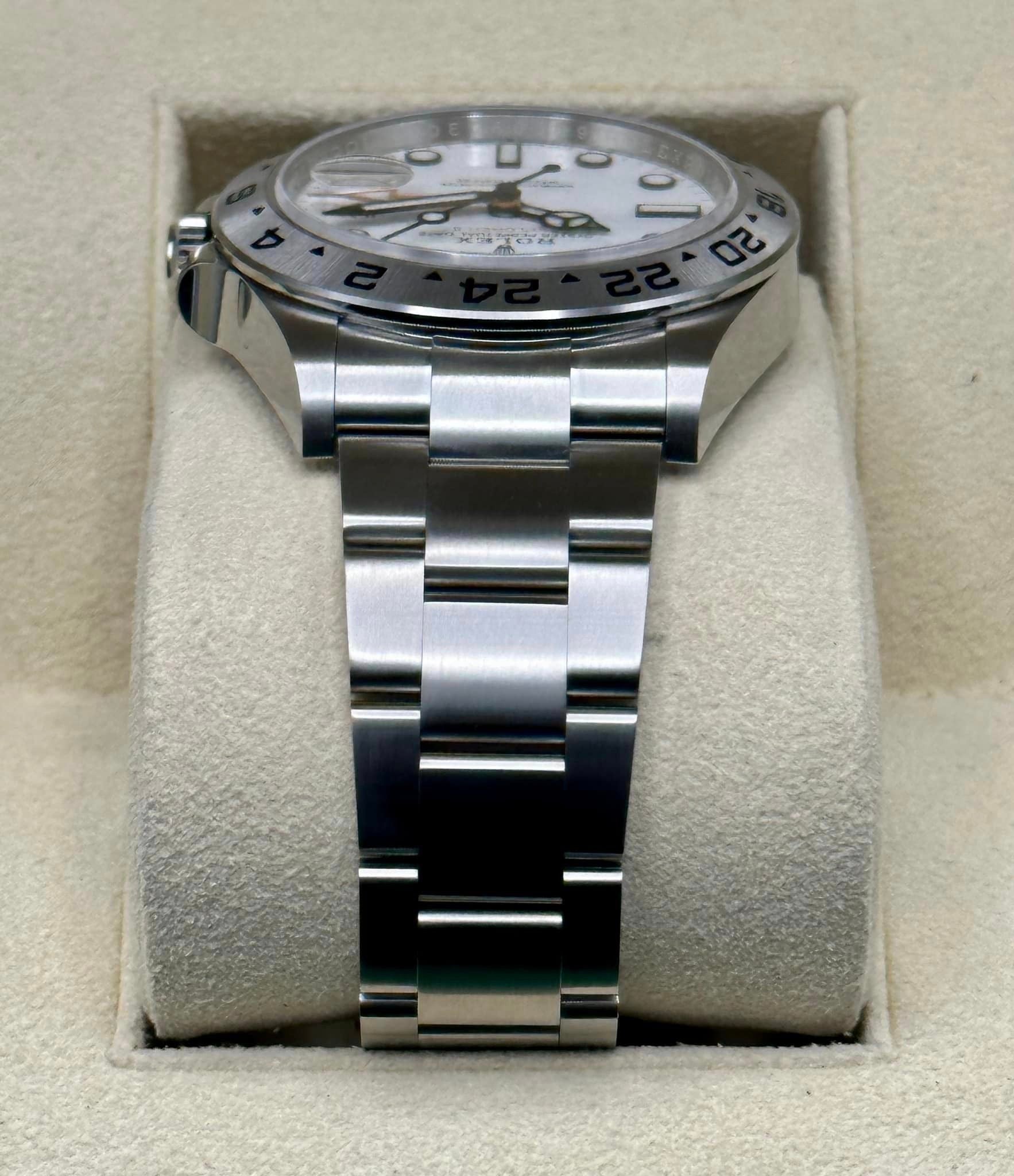 NEW 2025 Rolex Explorer II 42mm 226570 Polar White Dial - Image 4