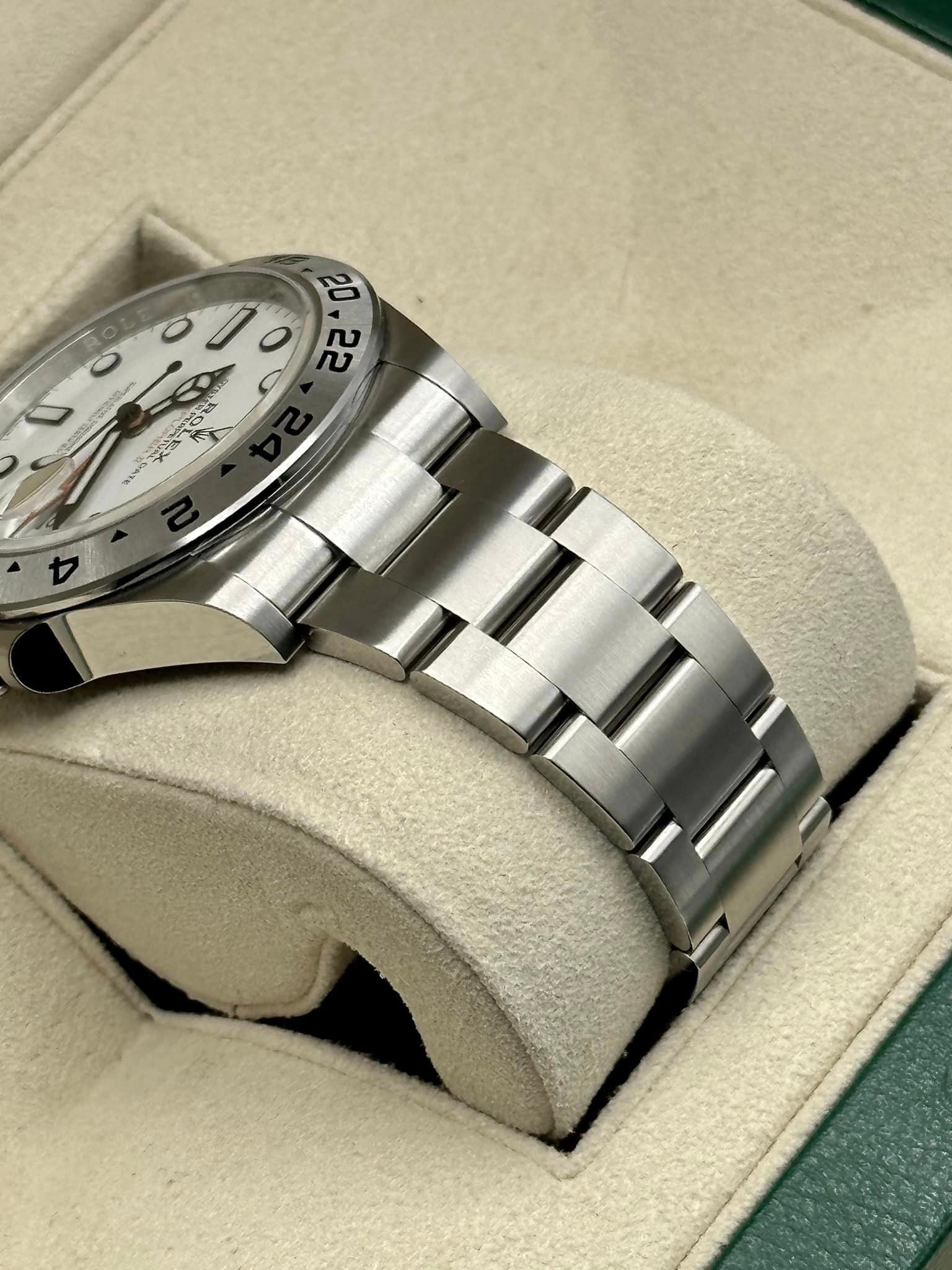 NEW 2025 Rolex Explorer II 42mm 226570 Polar White Dial - Image 8