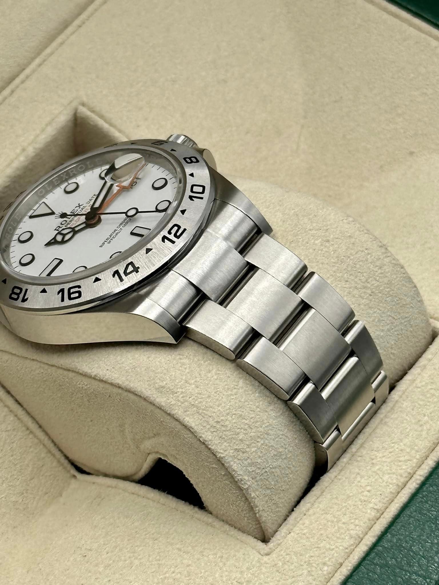 NEW 2025 Rolex Explorer II 42mm 226570 Polar White Dial - Image 6