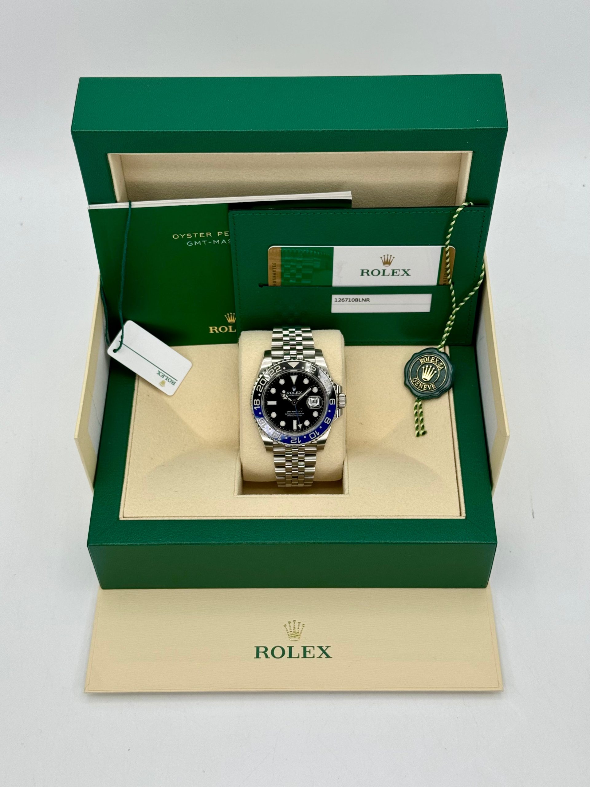 2019 Rolex GMT-Master II “Batgirl” 40mm 126710BLNR Jubilee Black Dial - Image 11