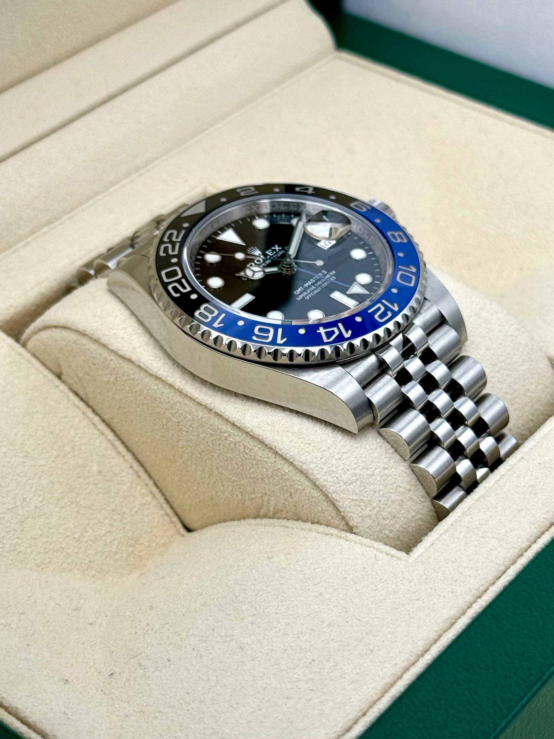 2019 Rolex GMT-Master II “Batgirl” 40mm 126710BLNR Jubilee Black Dial - Image 6