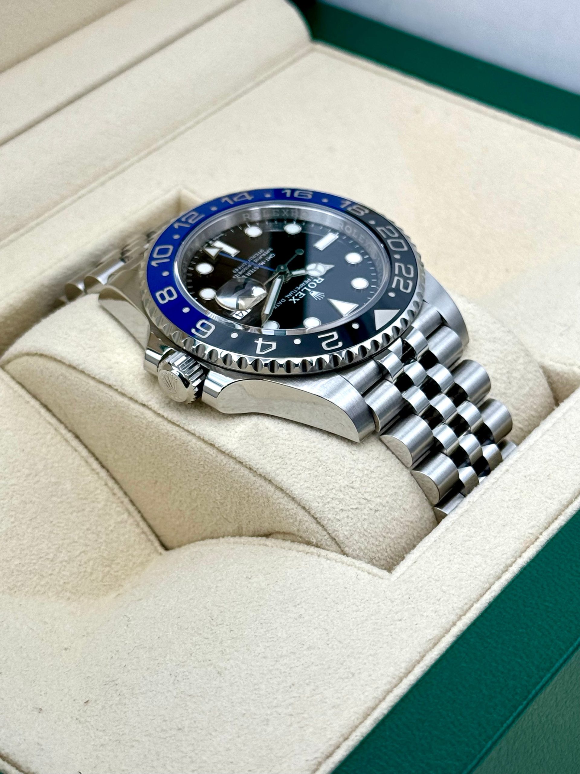 2019 Rolex GMT-Master II “Batgirl” 40mm 126710BLNR Jubilee Black Dial - Image 8