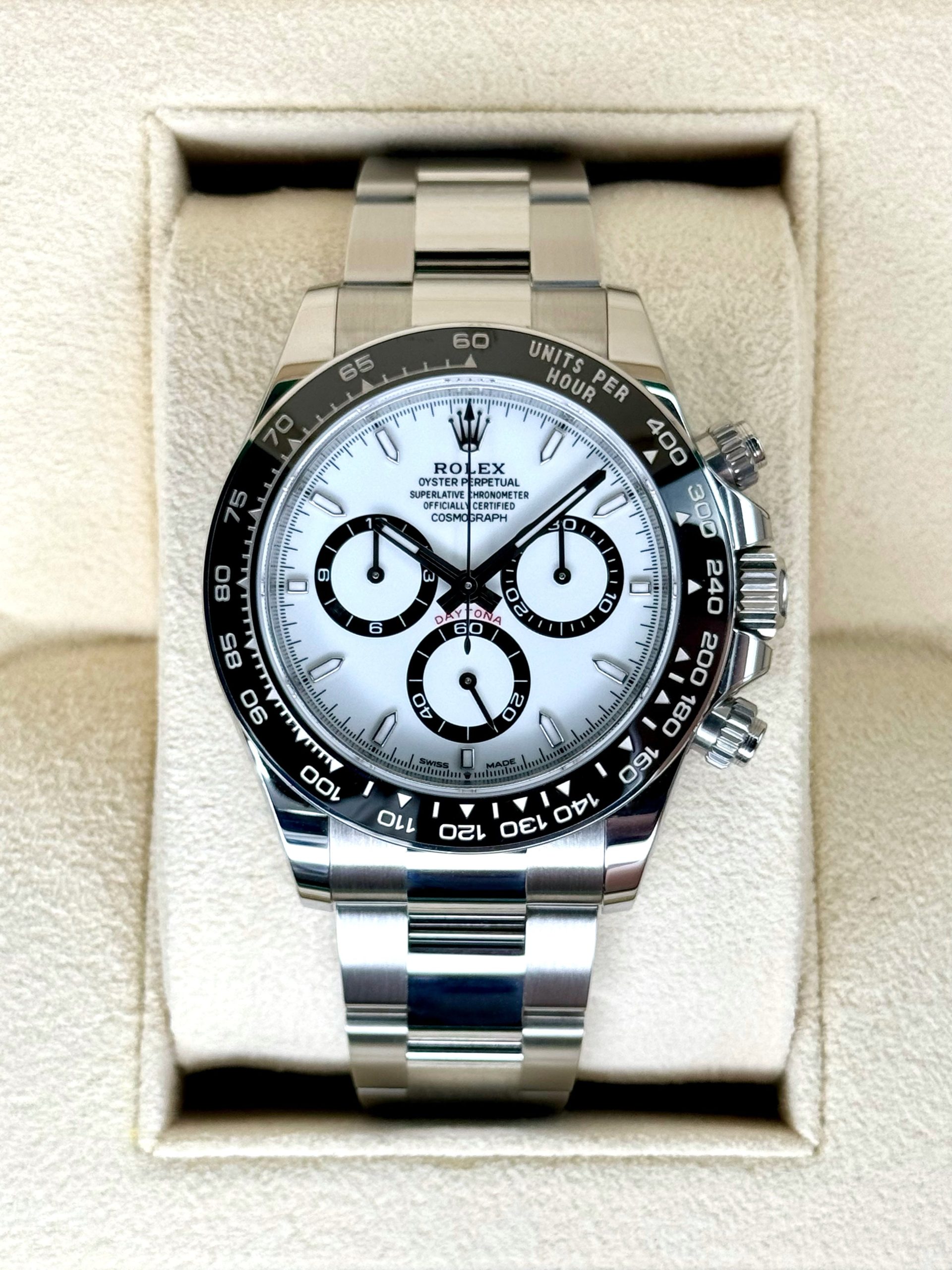 NEW Rolex Daytona 126500LN Steel Panda NEWEST VERSION JUST RELEASED