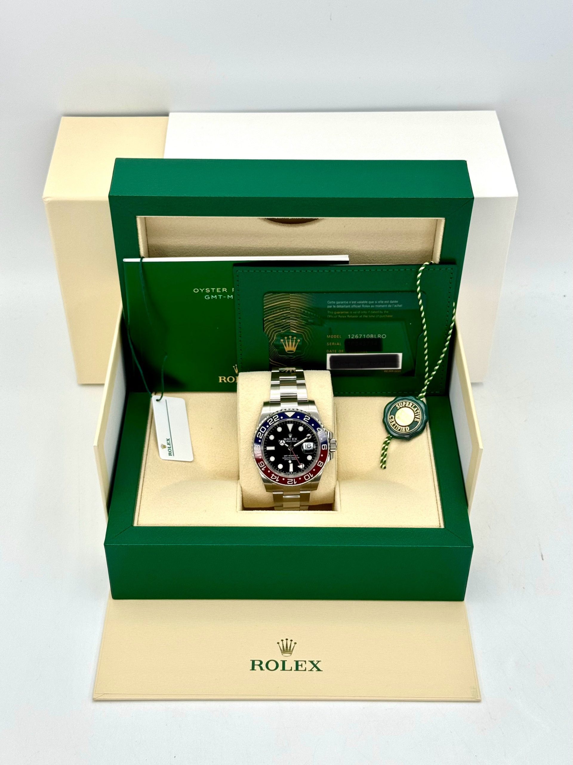 NEW 2024 Rolex GMT-Master II "Pepsi" 40mm 126710BLRO Oyster - Image 12