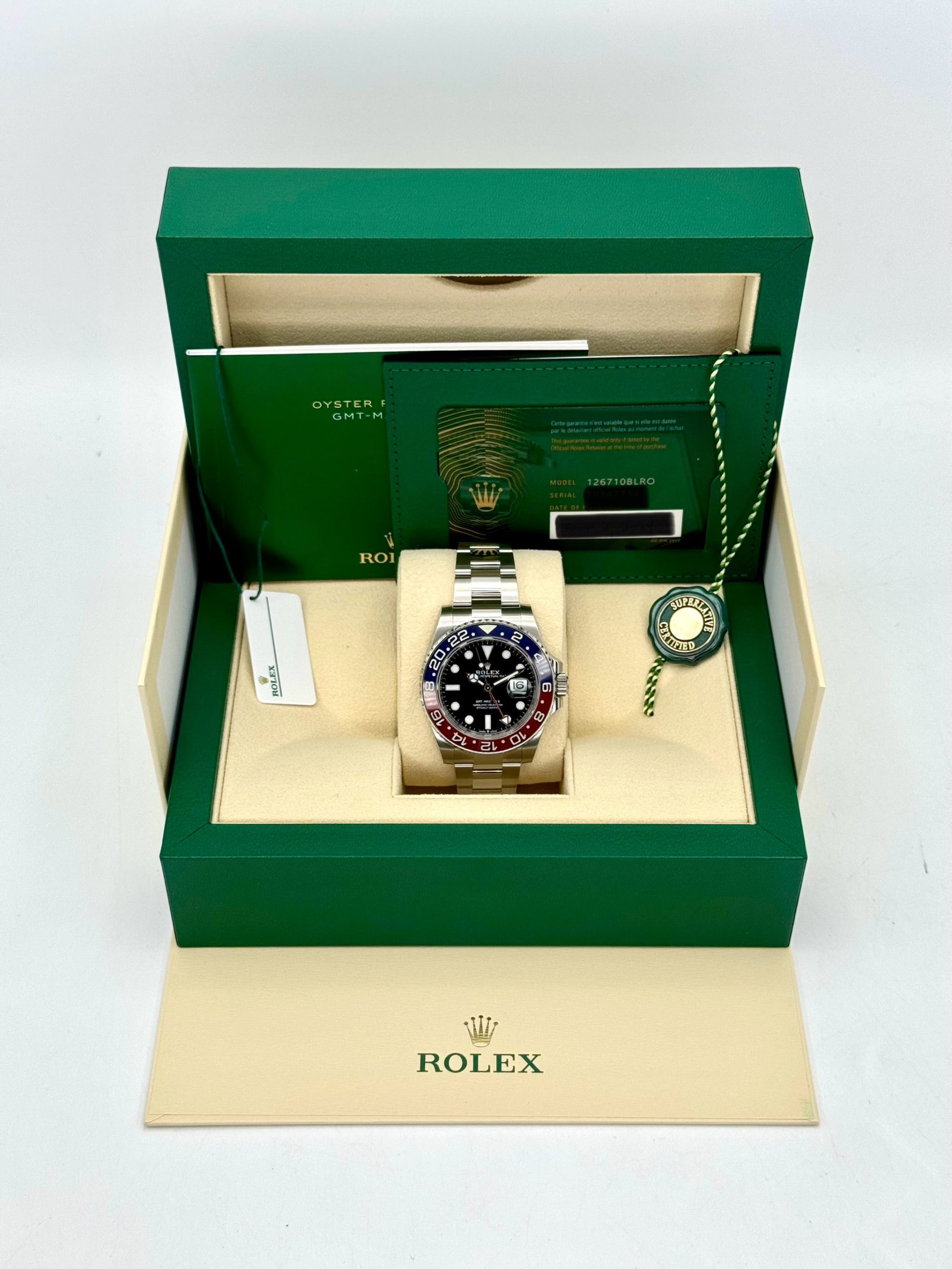NEW 2024 Rolex GMT-Master II "Pepsi" 40mm 126710BLRO Oyster - Image 11