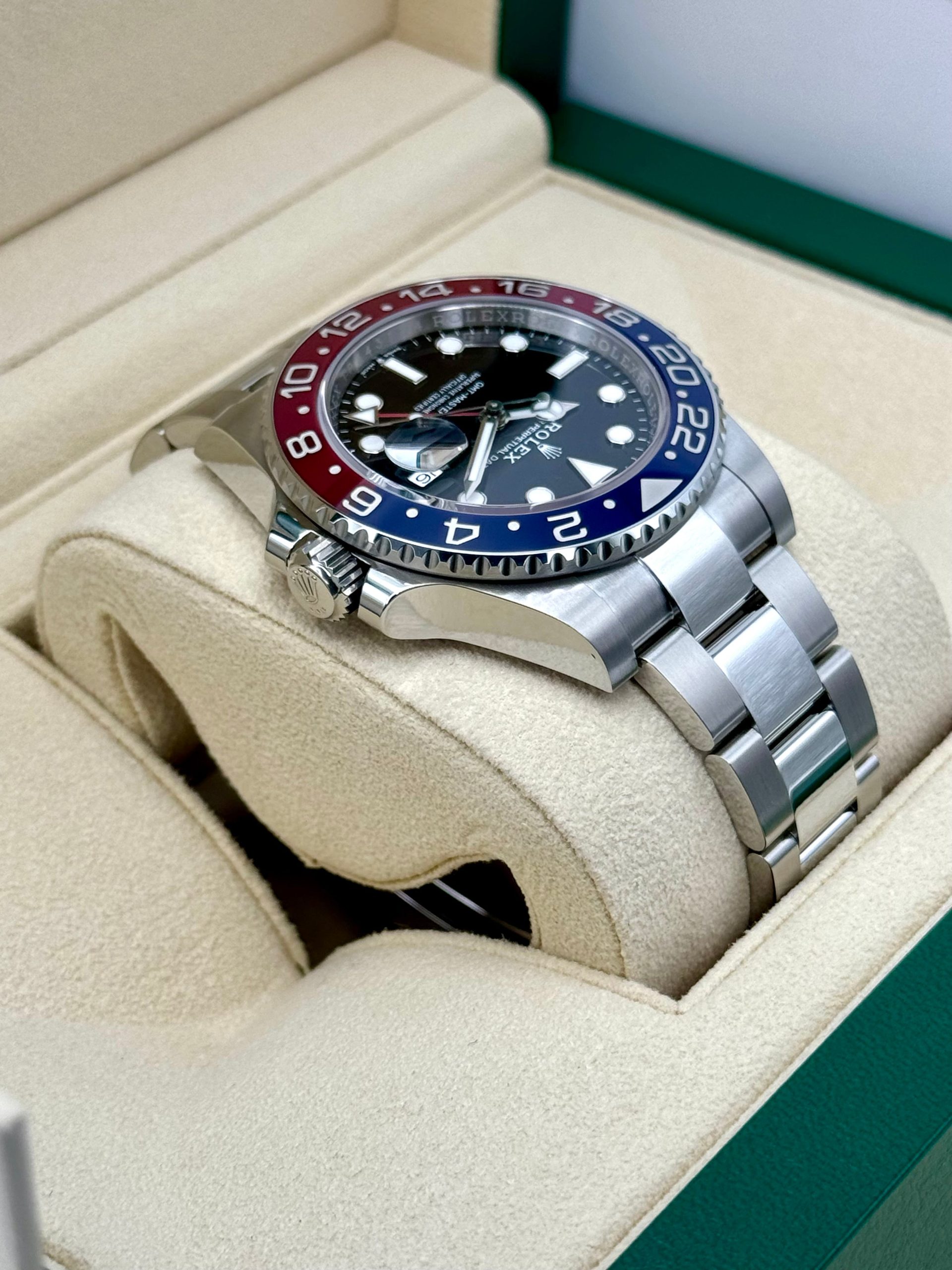 NEW 2024 Rolex GMT-Master II "Pepsi" 40mm 126710BLRO Oyster - Image 8