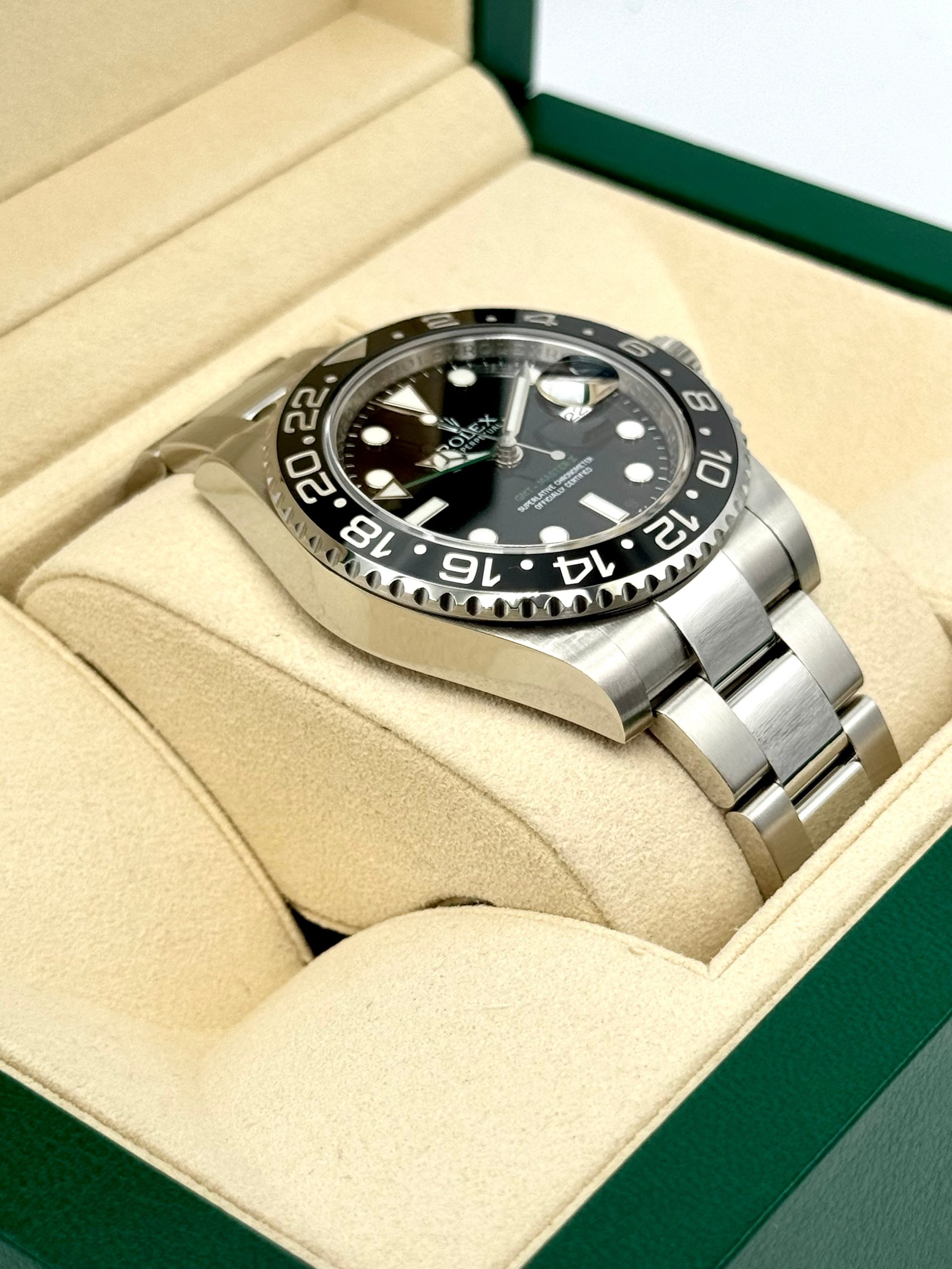2015 Rolex GMT-Master II 40mm 116710LN Stainless Steel Black Dial - Image 6
