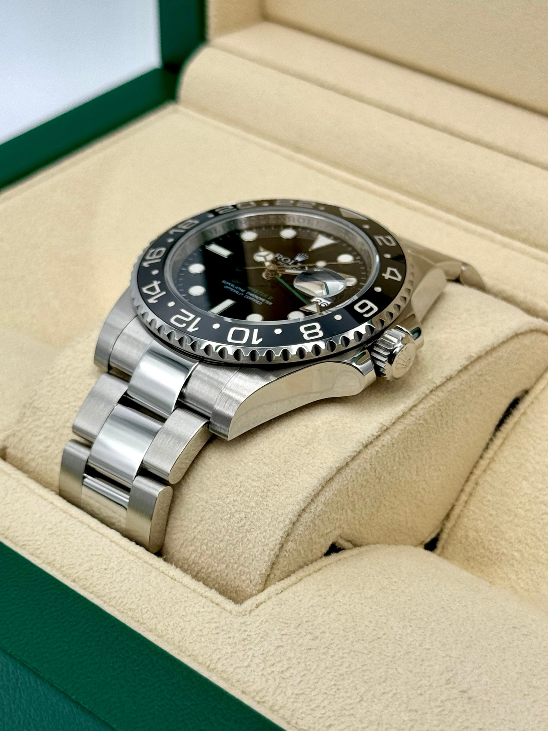 2015 Rolex GMT-Master II 40mm 116710LN Stainless Steel Black Dial - Image 5