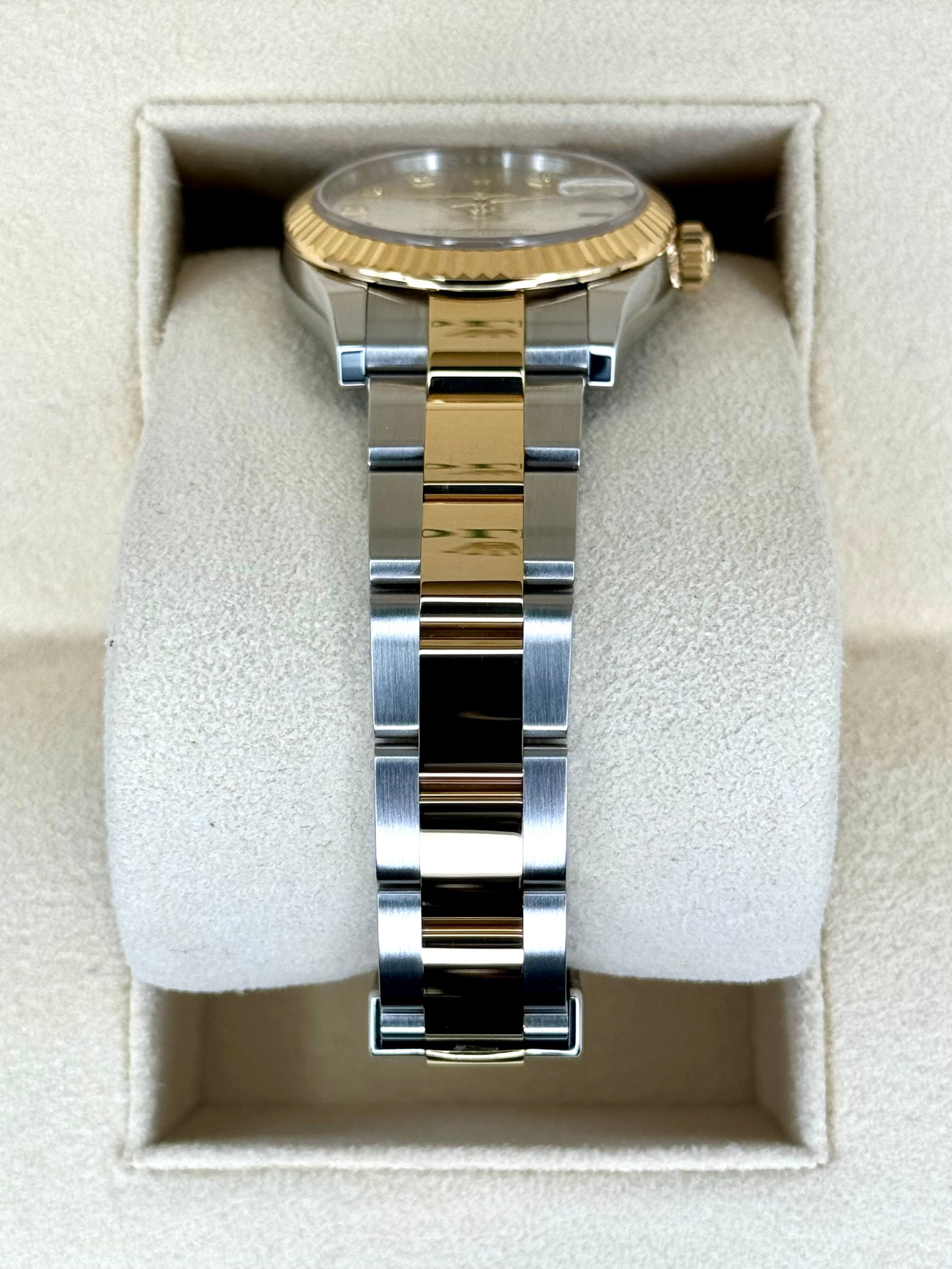 NEW 2024 Rolex Lady Datejust 31mm 278273 Two-Tone Silver Diamond Dial - Image 3