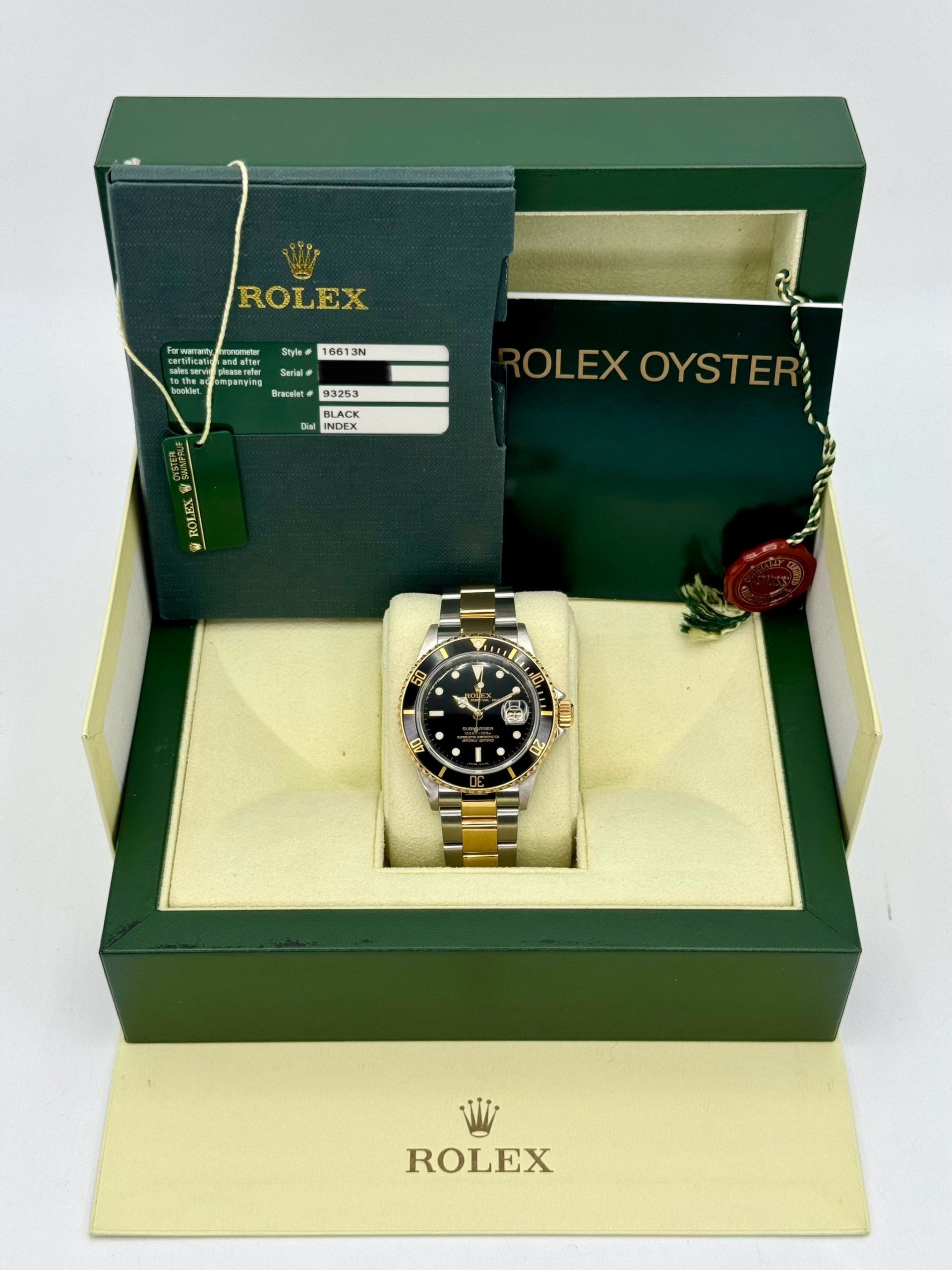 2008 Rolex Submariner 40mm 16613LN Two-Tone Black Dial - Image 11
