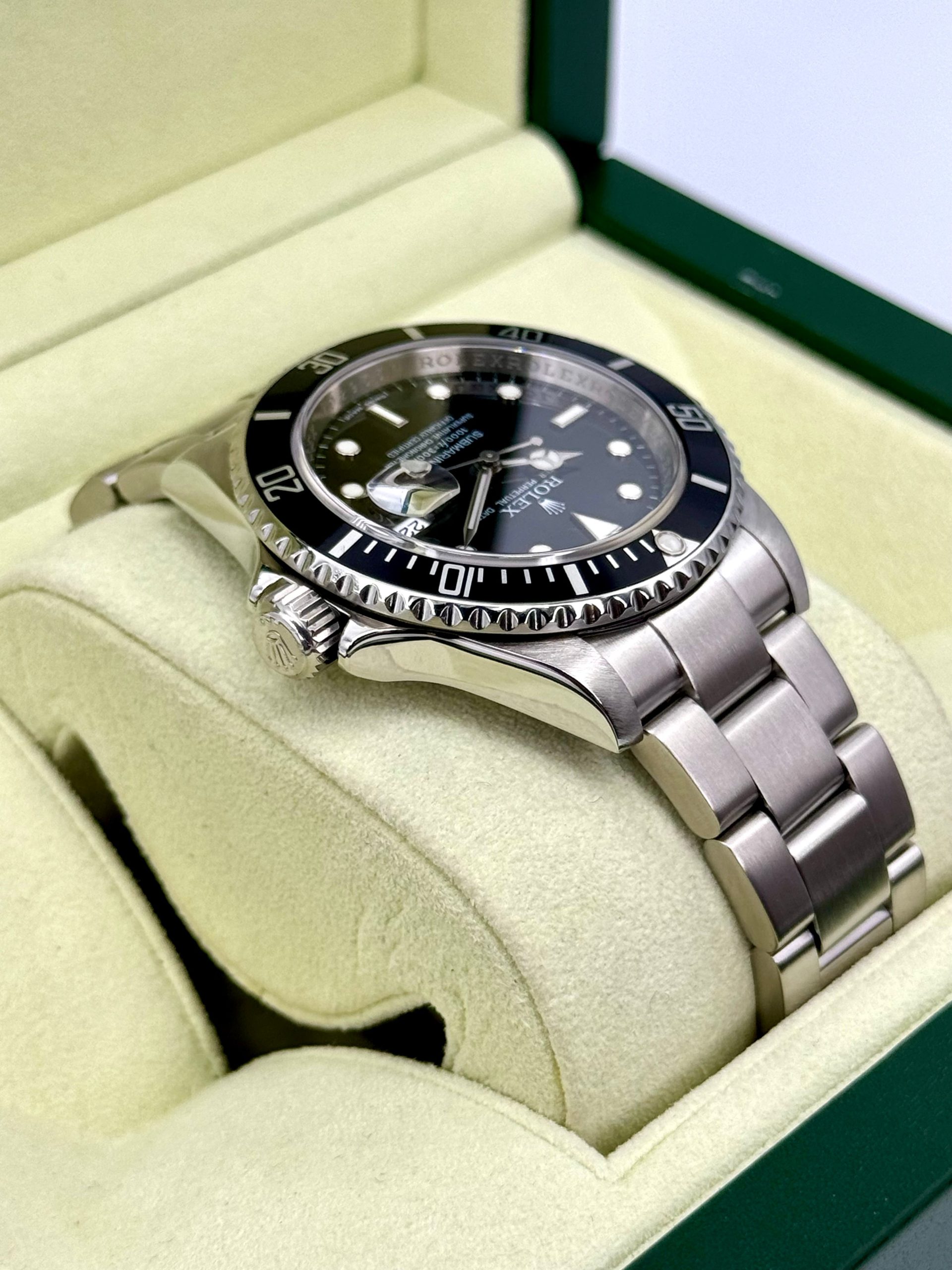 2010 Rolex Submariner Date 40mm 16610 Stainless Steel Black Dial - Image 8