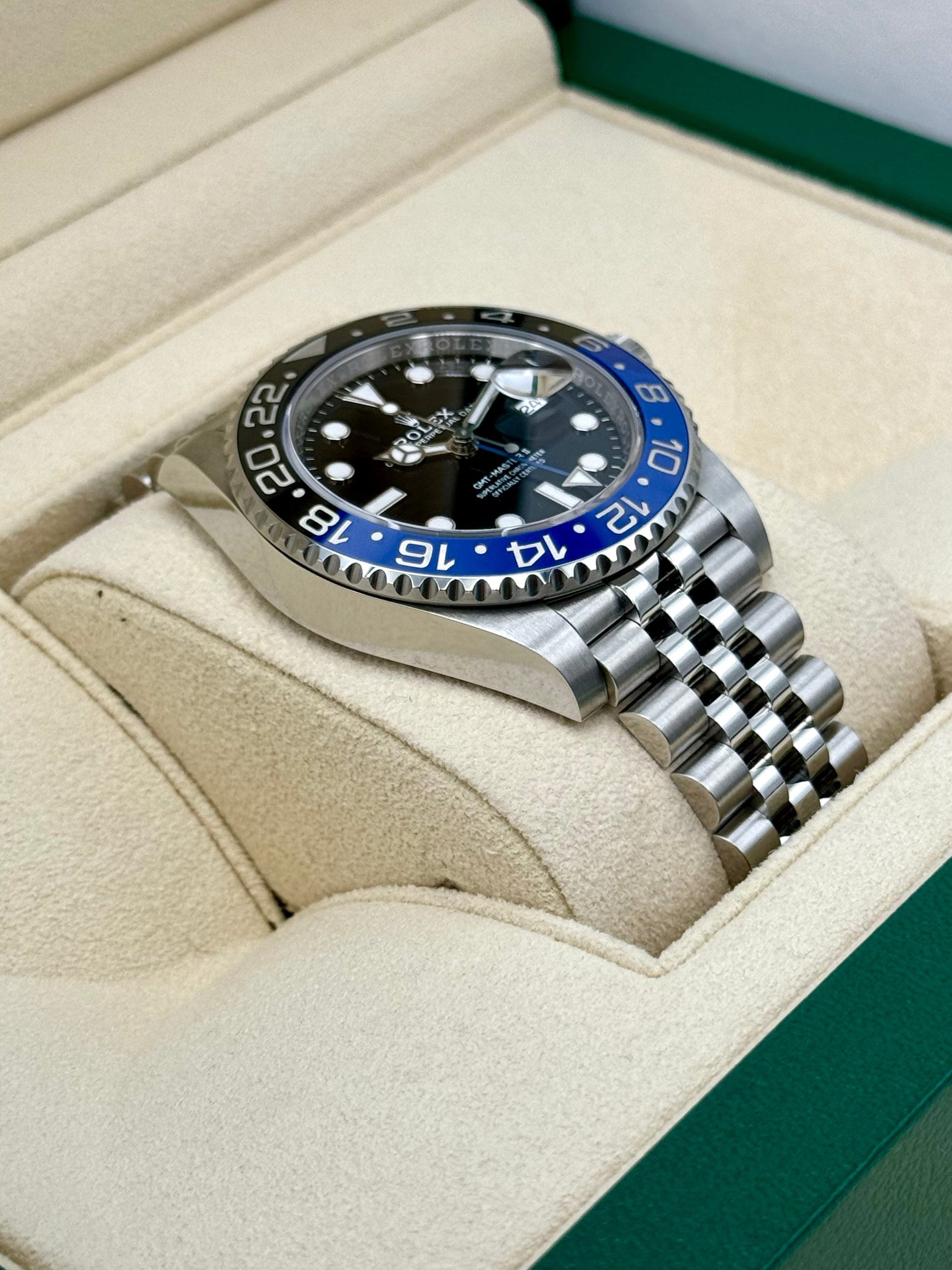 2022 Rolex GMT-Master II "Batgirl" 40mm 126710BLNR Jubilee Black Dial - Image 6