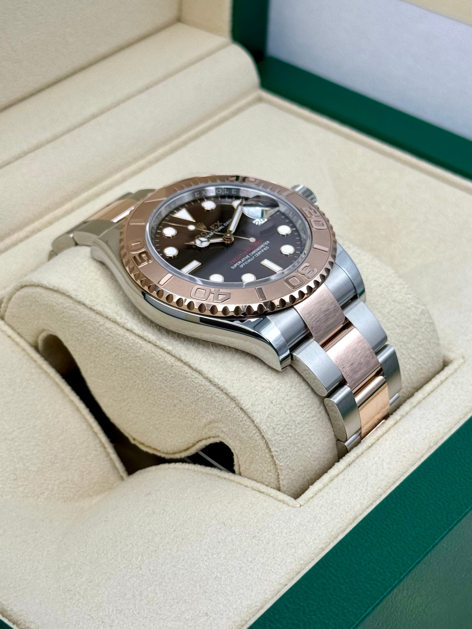 2024 Rolex Yacht-Master 40mm 126621 Two-Tone Chocolate Dial - Image 6