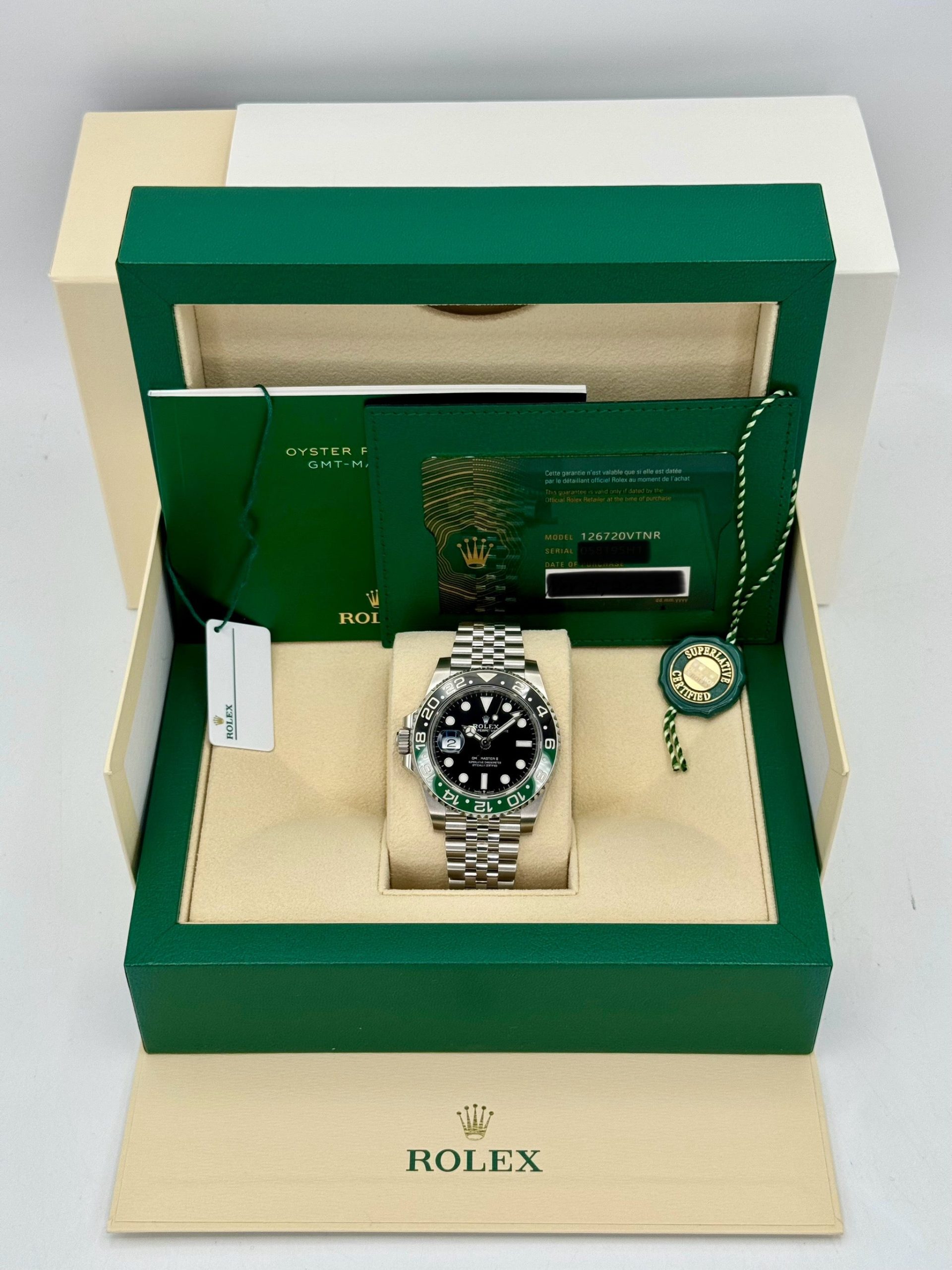 NEW 2023 Rolex GMT-Master II “Sprite” 40mm 126720VTNR Jubilee - Image 12