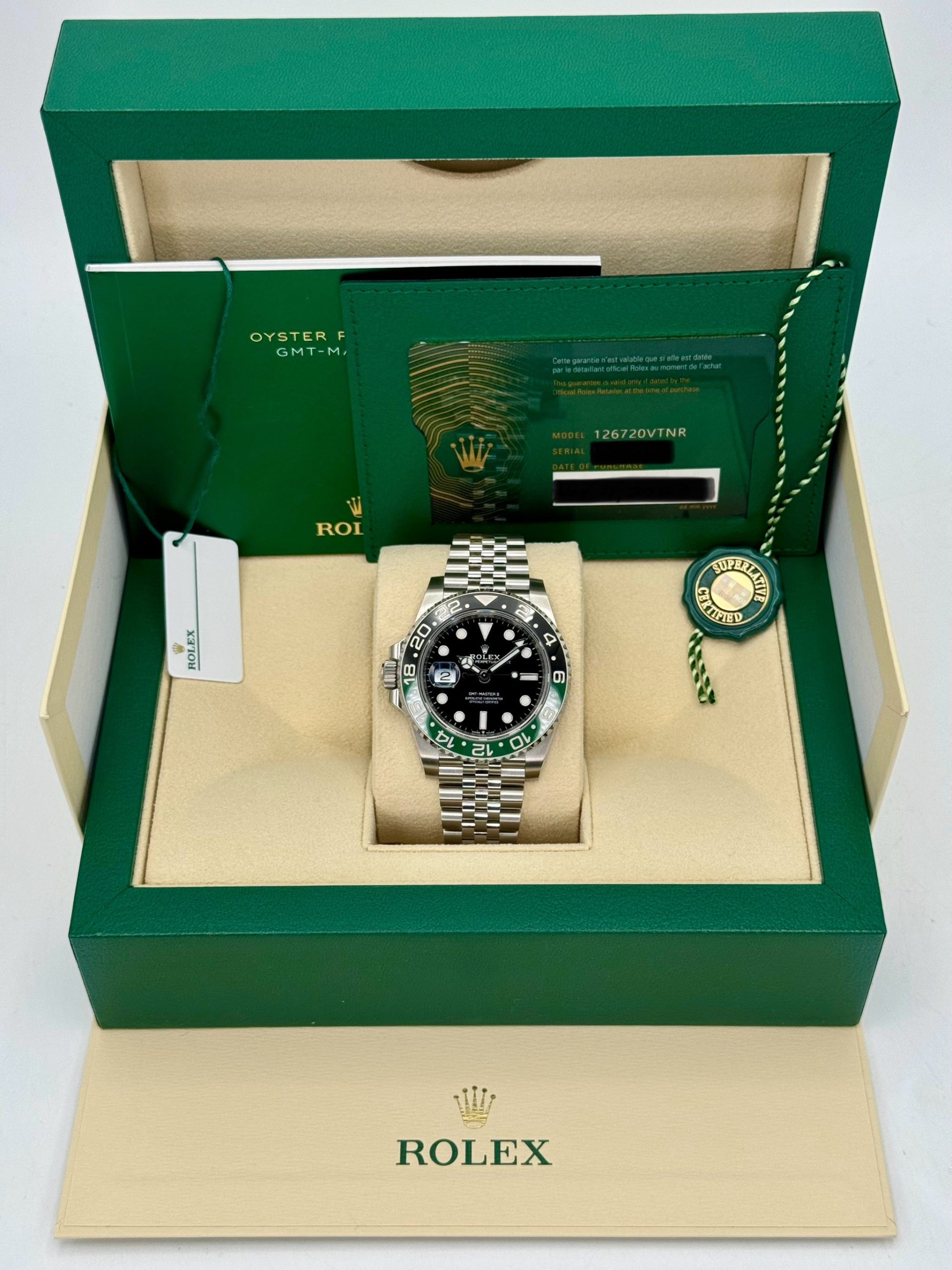 NEW 2023 Rolex GMT-Master II “Sprite” 40mm 126720VTNR Jubilee - Image 11