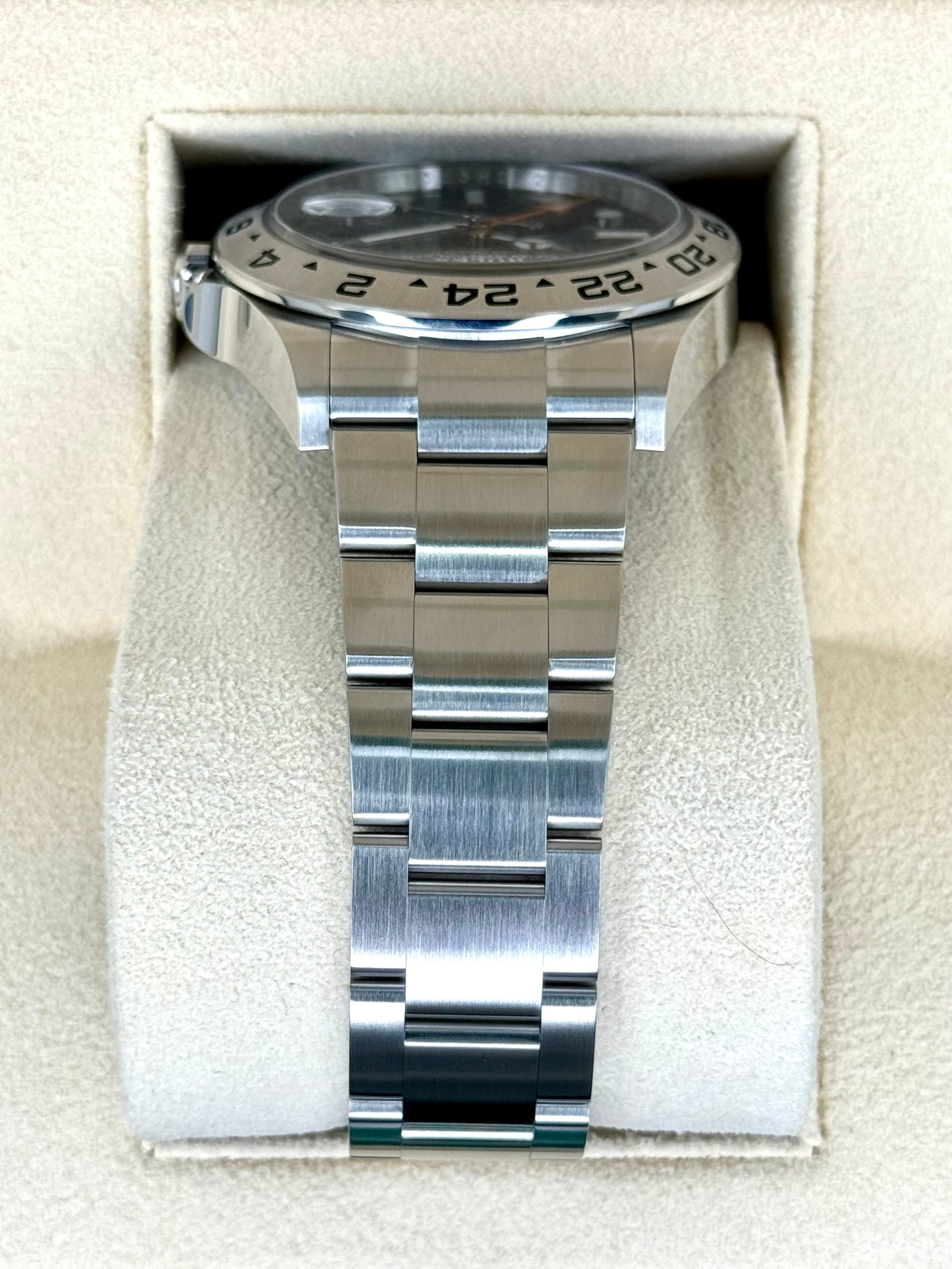 2023 Rolex Explorer II 42mm 226570 Black Dial - Image 4