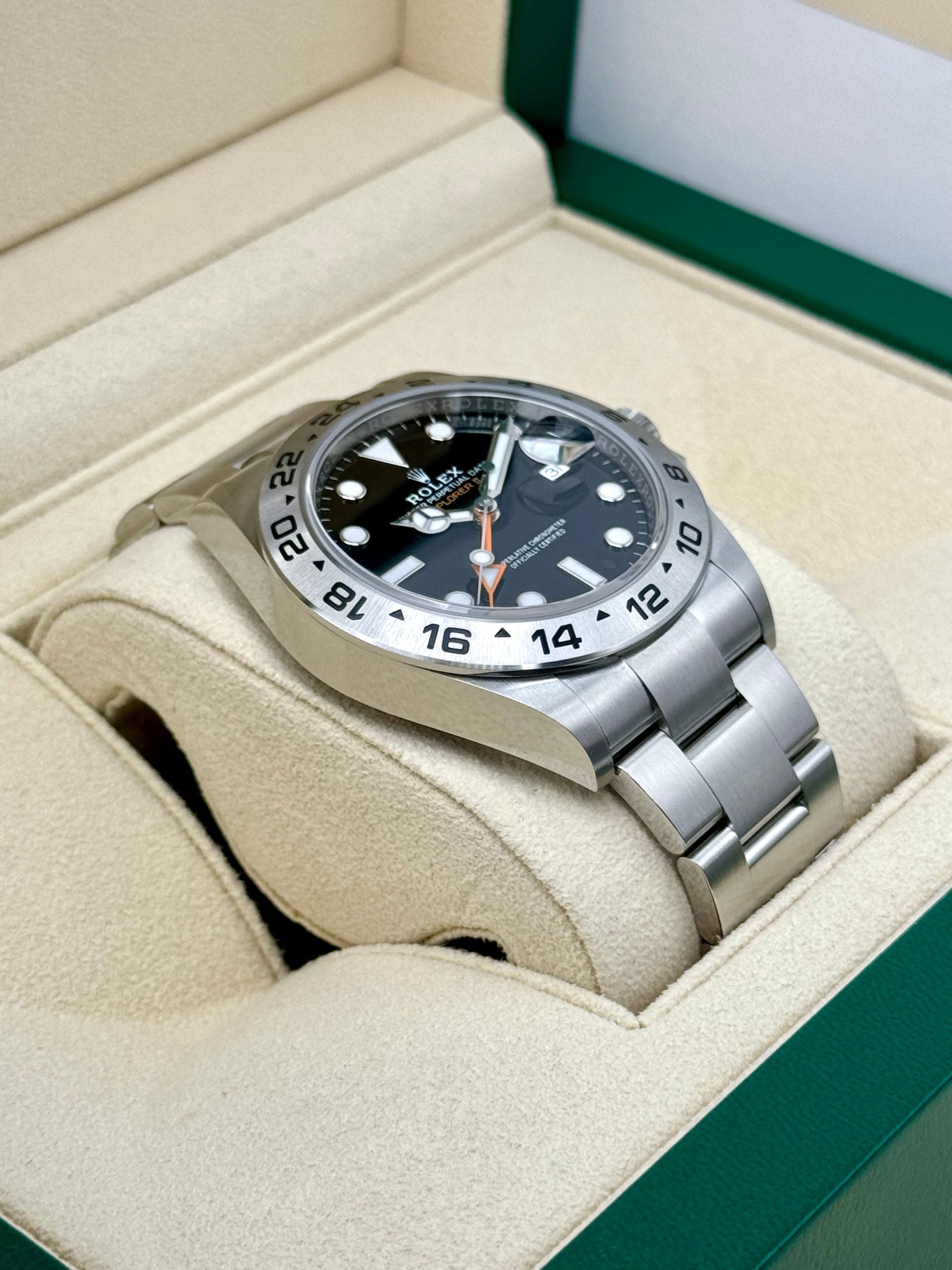 2023 Rolex Explorer II 42mm 226570 Black Dial - Image 6