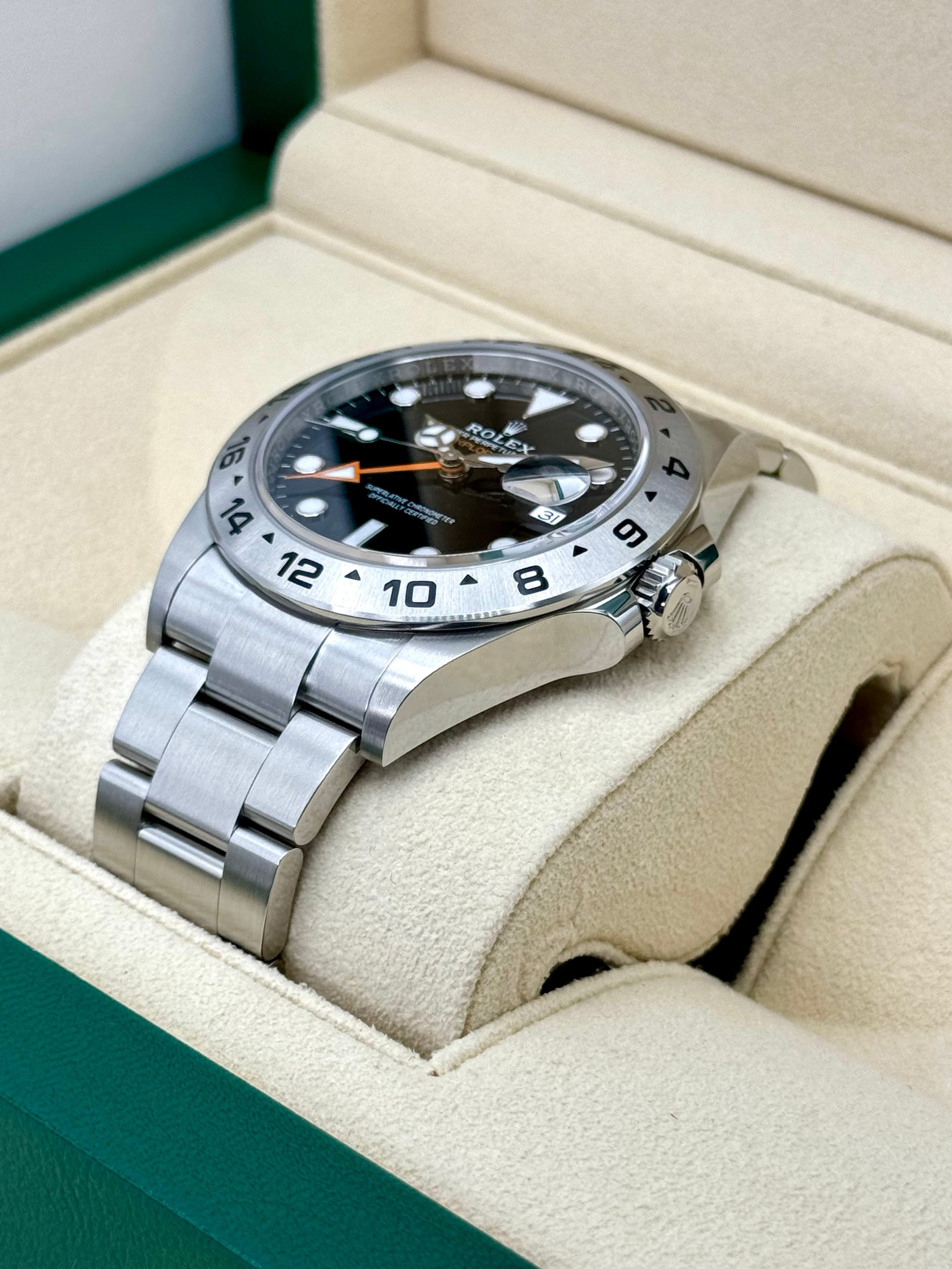 2023 Rolex Explorer II 42mm 226570 Black Dial - Image 5