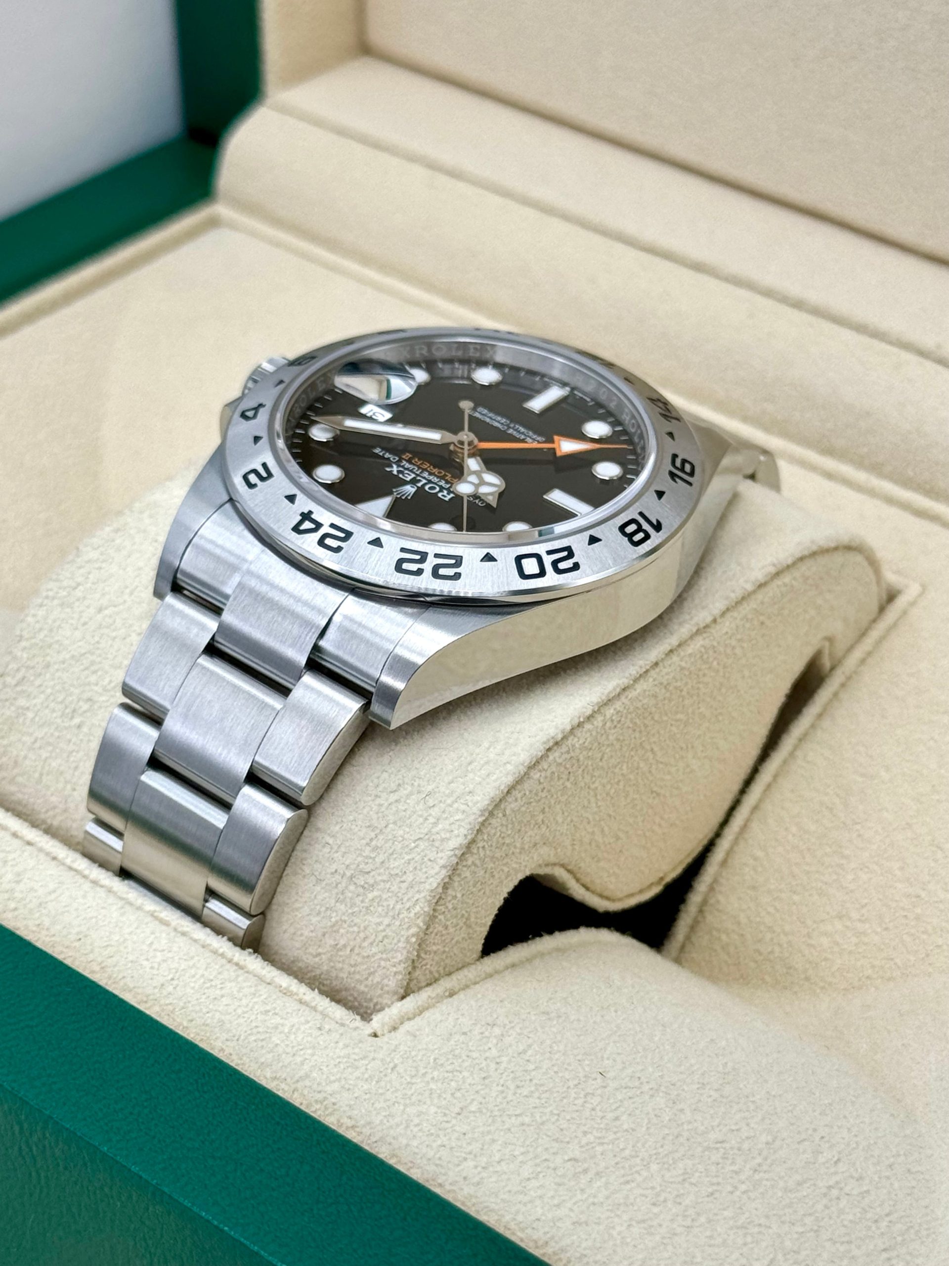 2023 Rolex Explorer II 42mm 226570 Black Dial - Image 7
