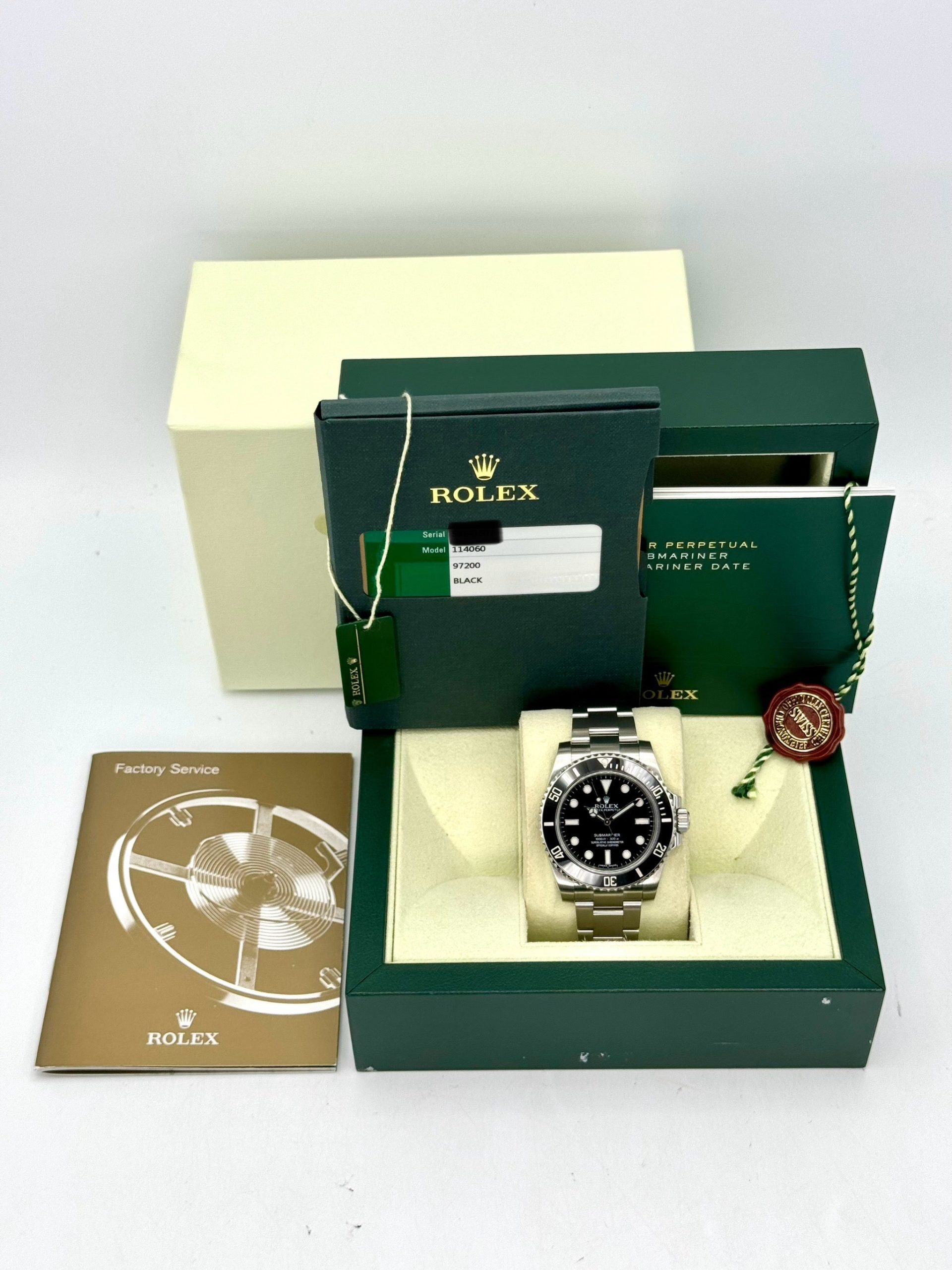 2014 Rolex Submariner 40mm 114060 Stainless Steel Black Dial - Image 12