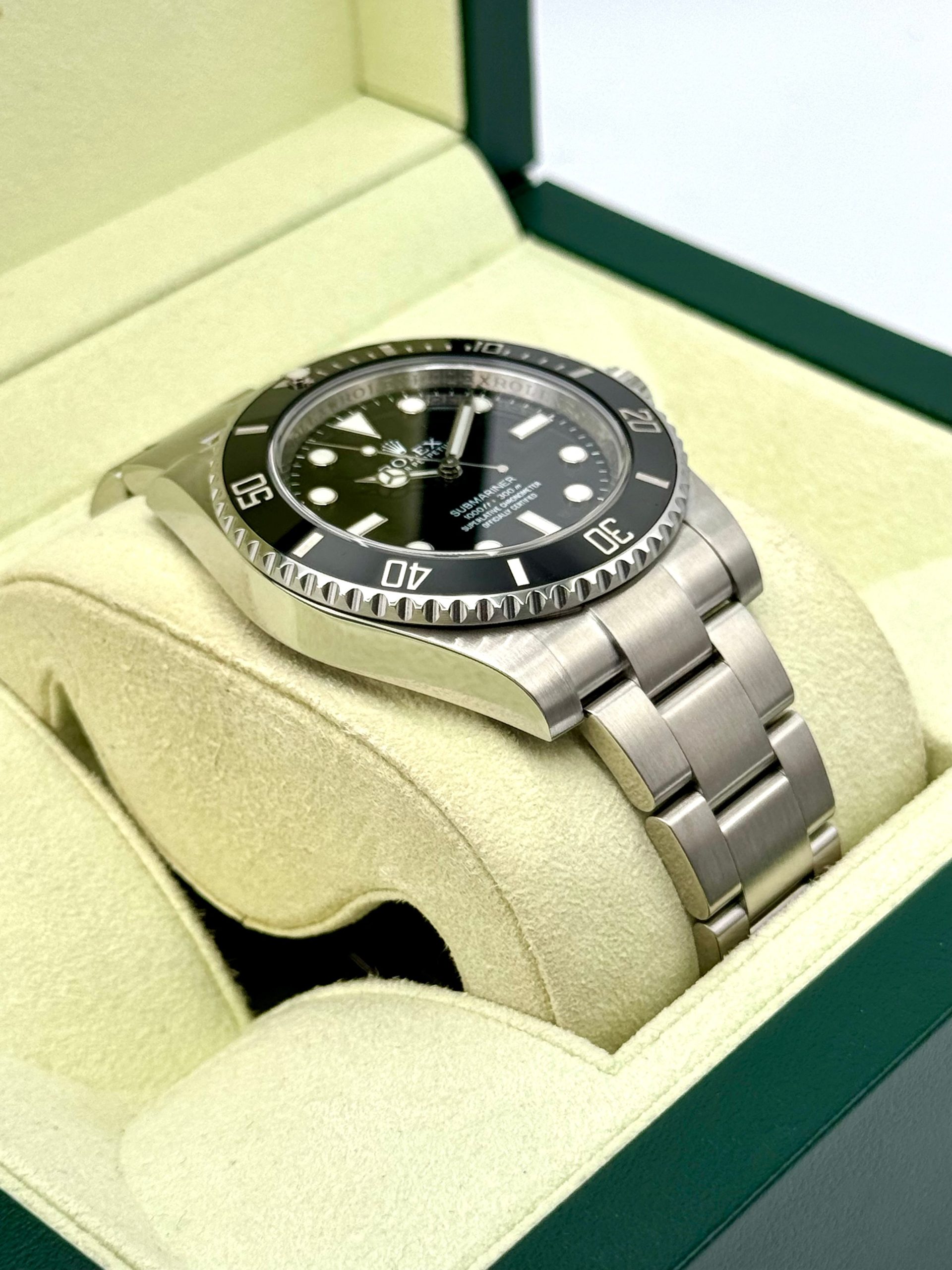 2014 Rolex Submariner 40mm 114060 Stainless Steel Black Dial - Image 6