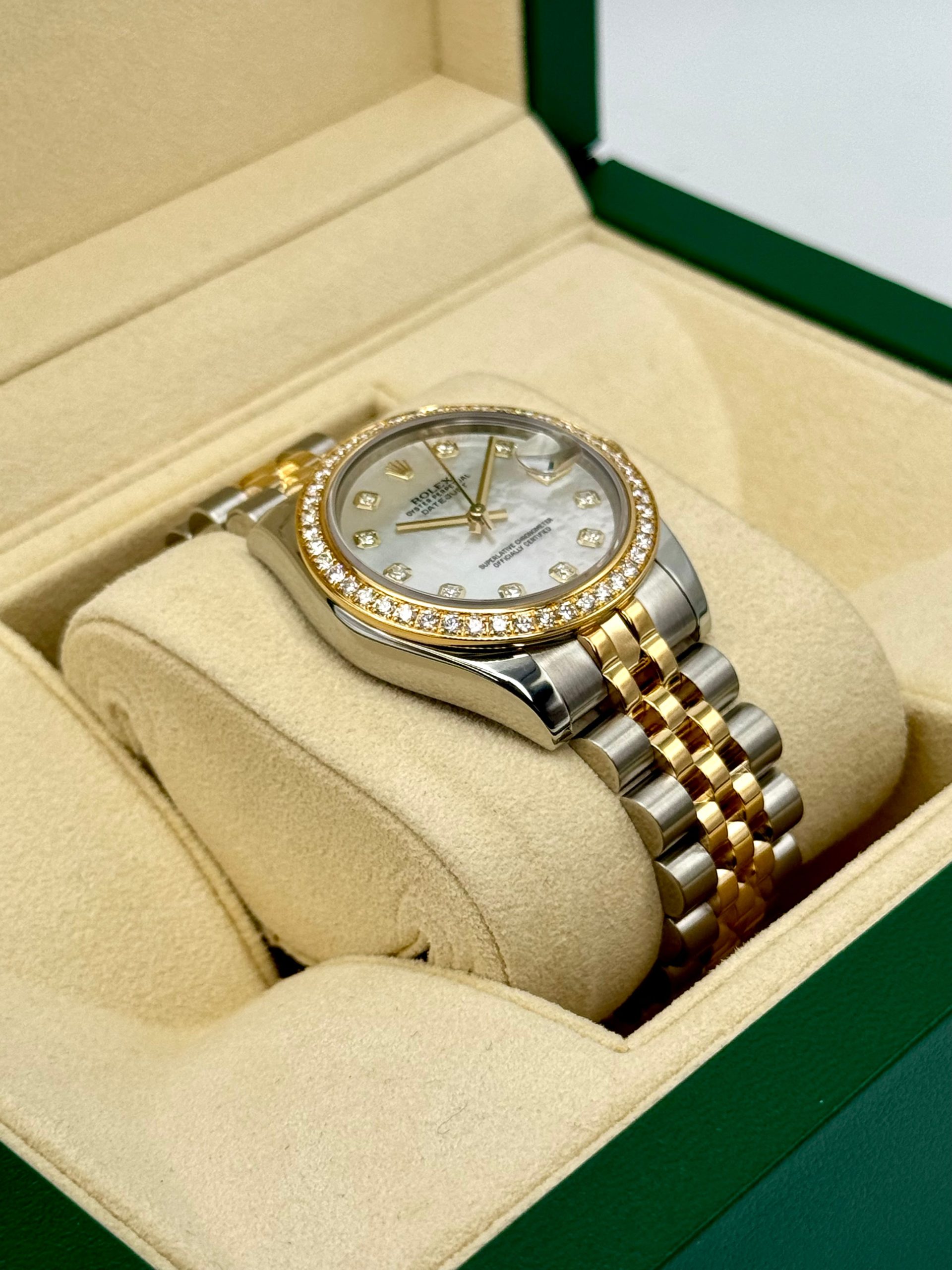 Rolex Lady Datejust 31mm 178383 Two-Tone Jubilee MOP Diamond Dial - Image 6