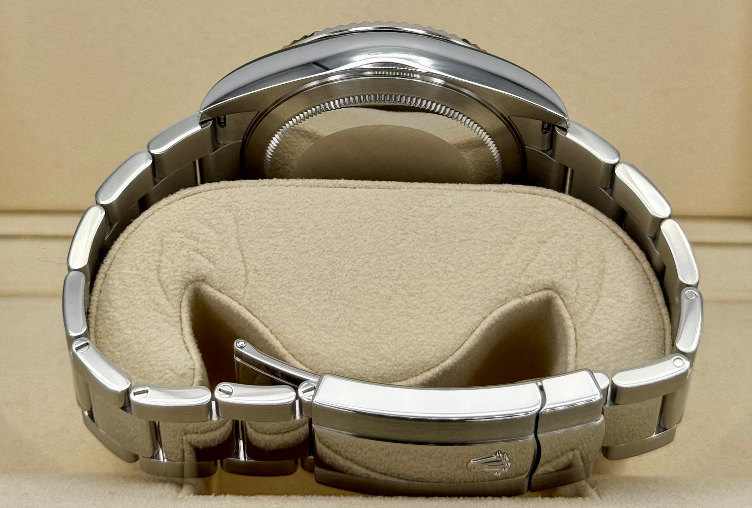 2020 Sky-Dweller 42mm 326934 Stainless Steel Oyster Blue Dial - Image 10